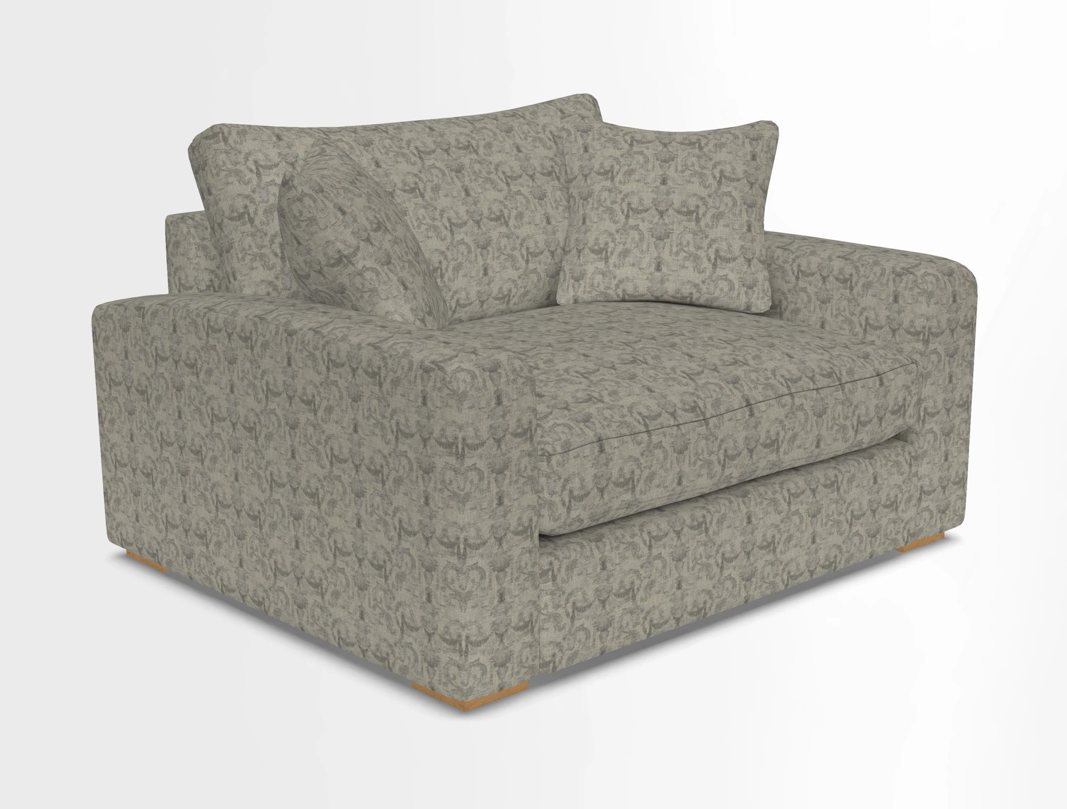 Stockbridge Snuggler in Two Tone Plain Biscuit
