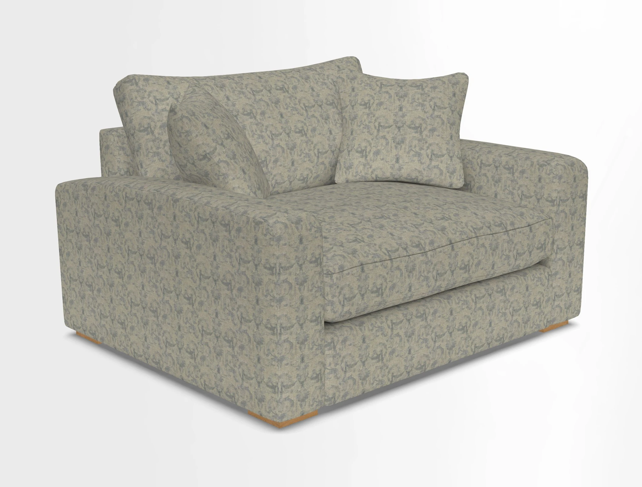 Stockbridge Snuggler in Two Tone Plain Biscuit