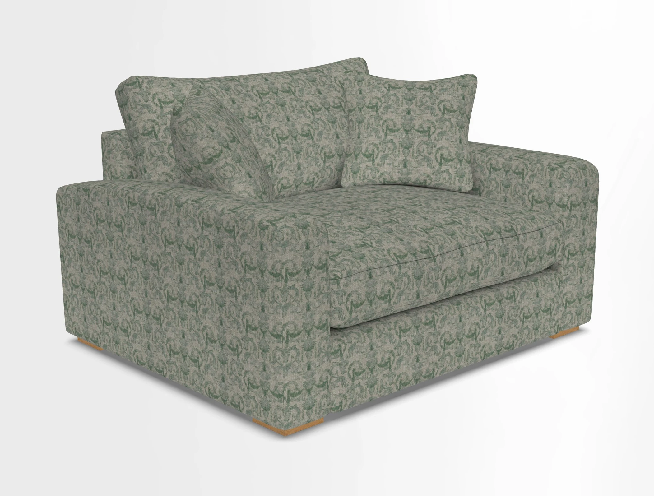 Stockbridge Snuggler in Two Tone Plain Biscuit