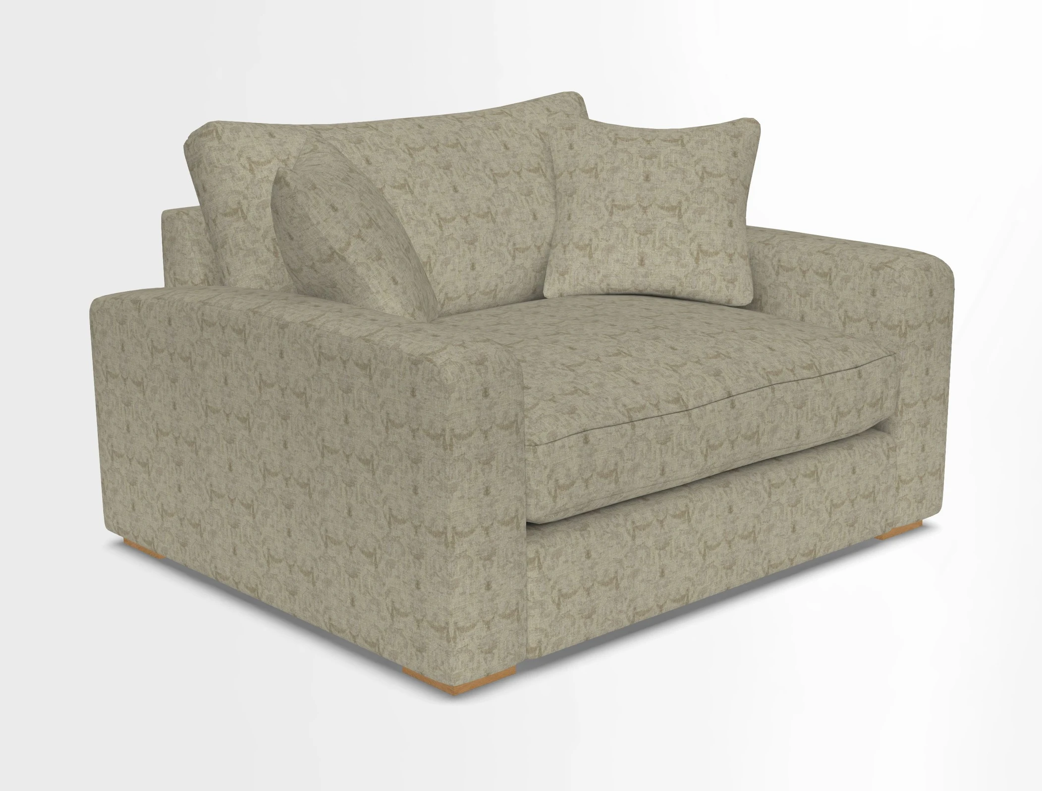 Stockbridge Snuggler in Two Tone Plain Biscuit