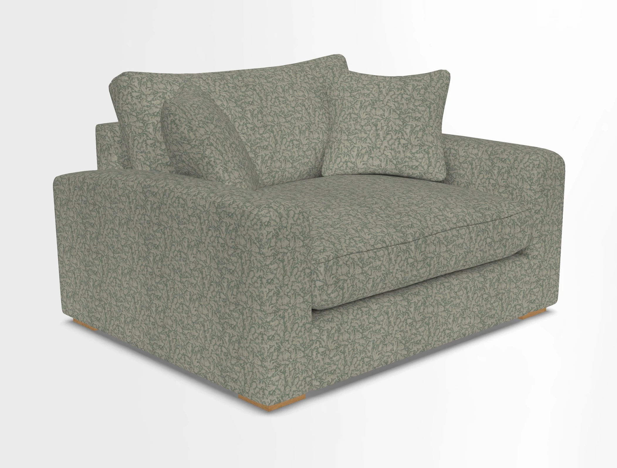 Stockbridge Snuggler in Two Tone Plain Biscuit