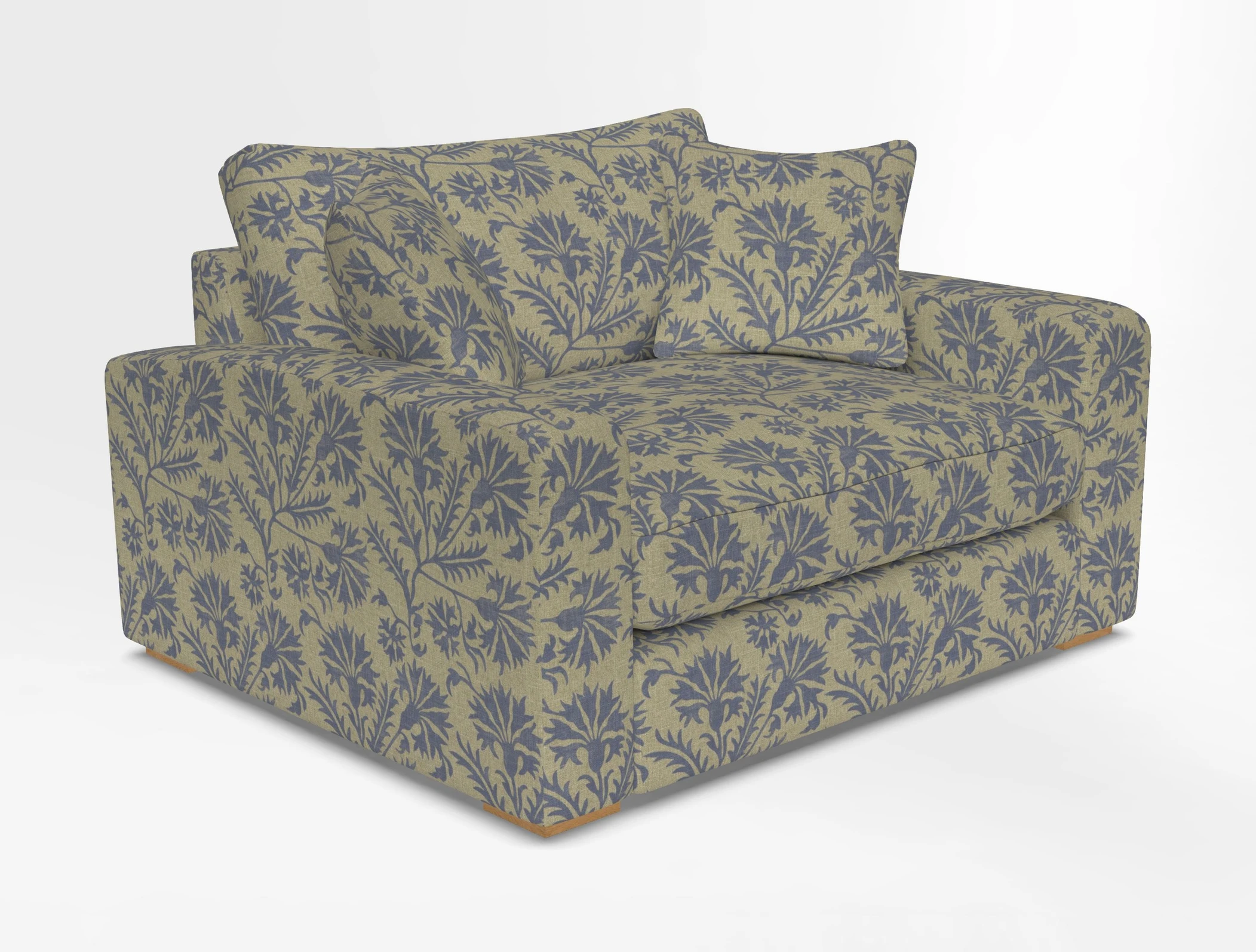 Stockbridge Snuggler in Two Tone Plain Biscuit