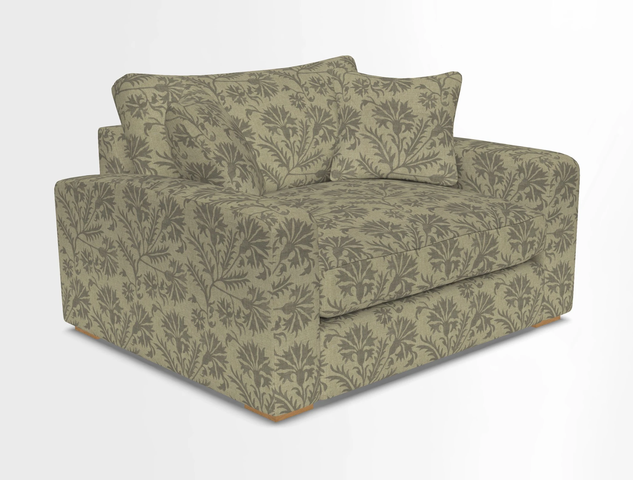 Stockbridge Snuggler in Two Tone Plain Biscuit
