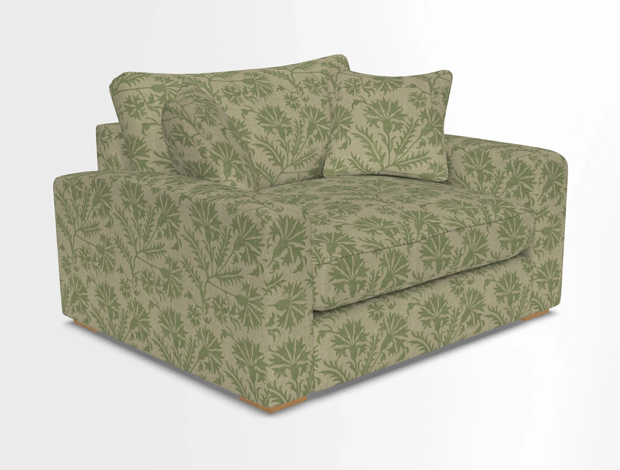 Stockbridge Snuggler in Two Tone Plain Biscuit