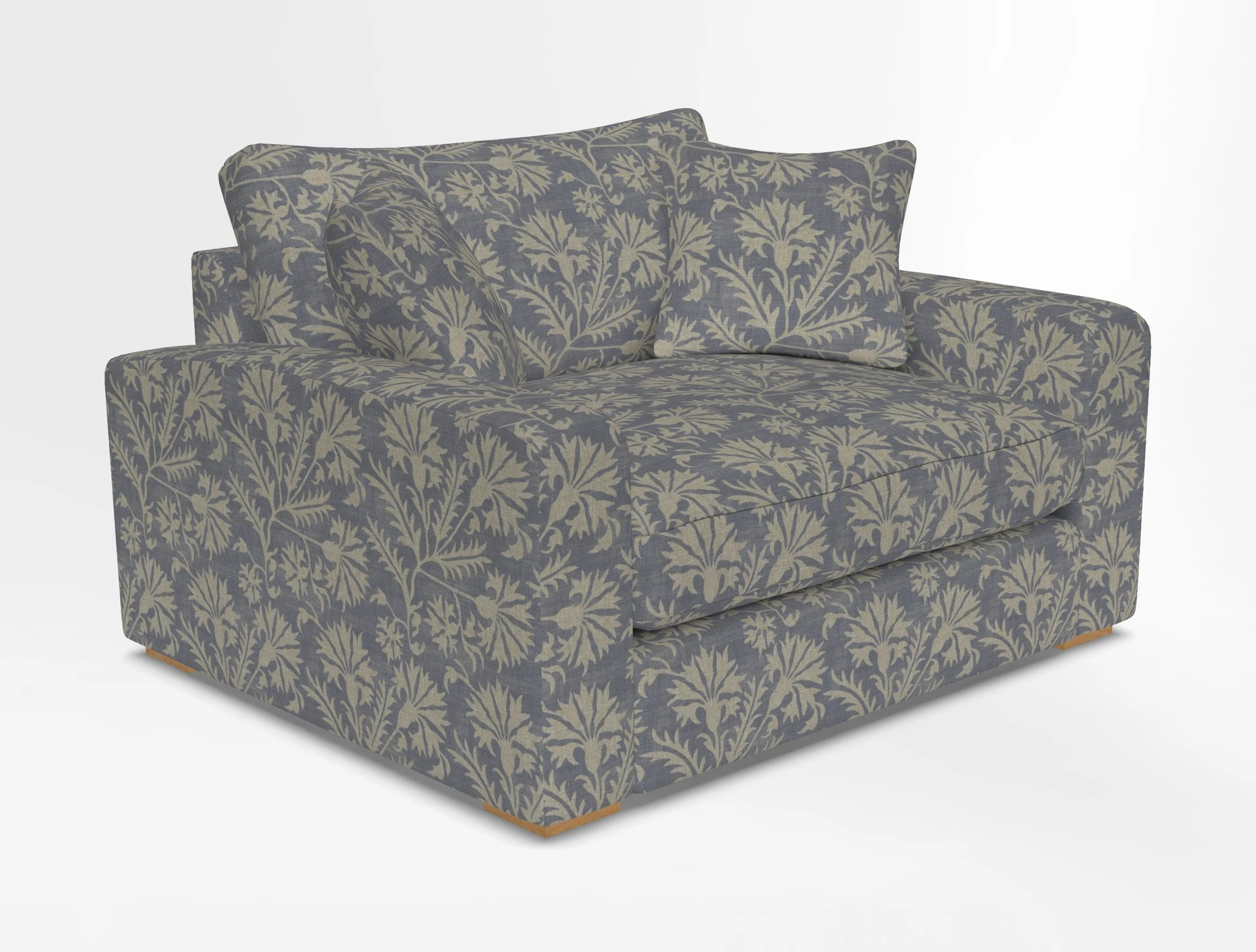 Stockbridge Snuggler in Two Tone Plain Biscuit