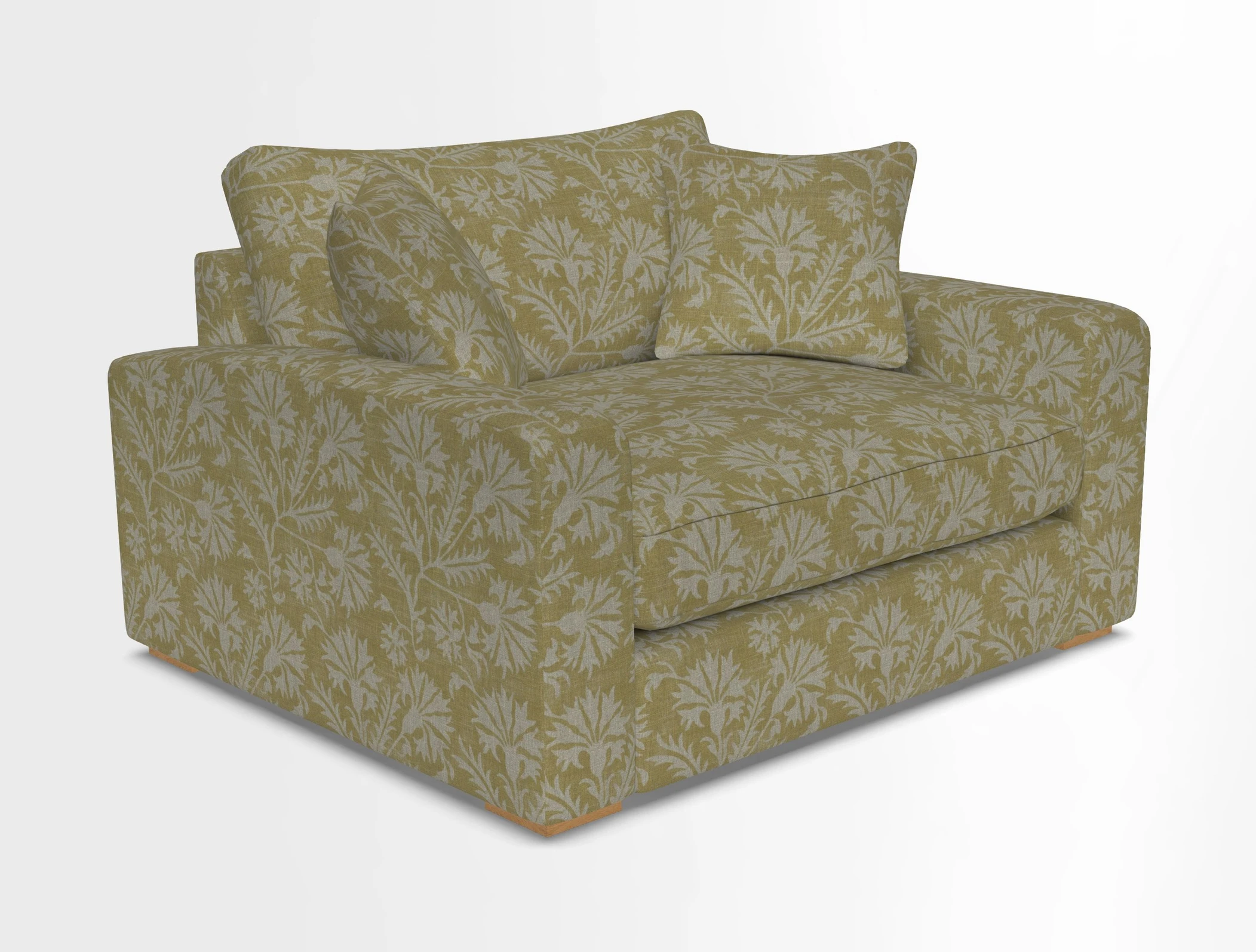 Stockbridge Snuggler in Two Tone Plain Biscuit