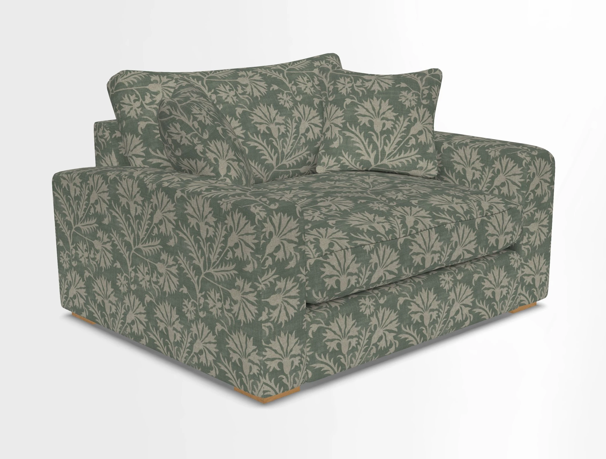 Stockbridge Snuggler in Two Tone Plain Biscuit