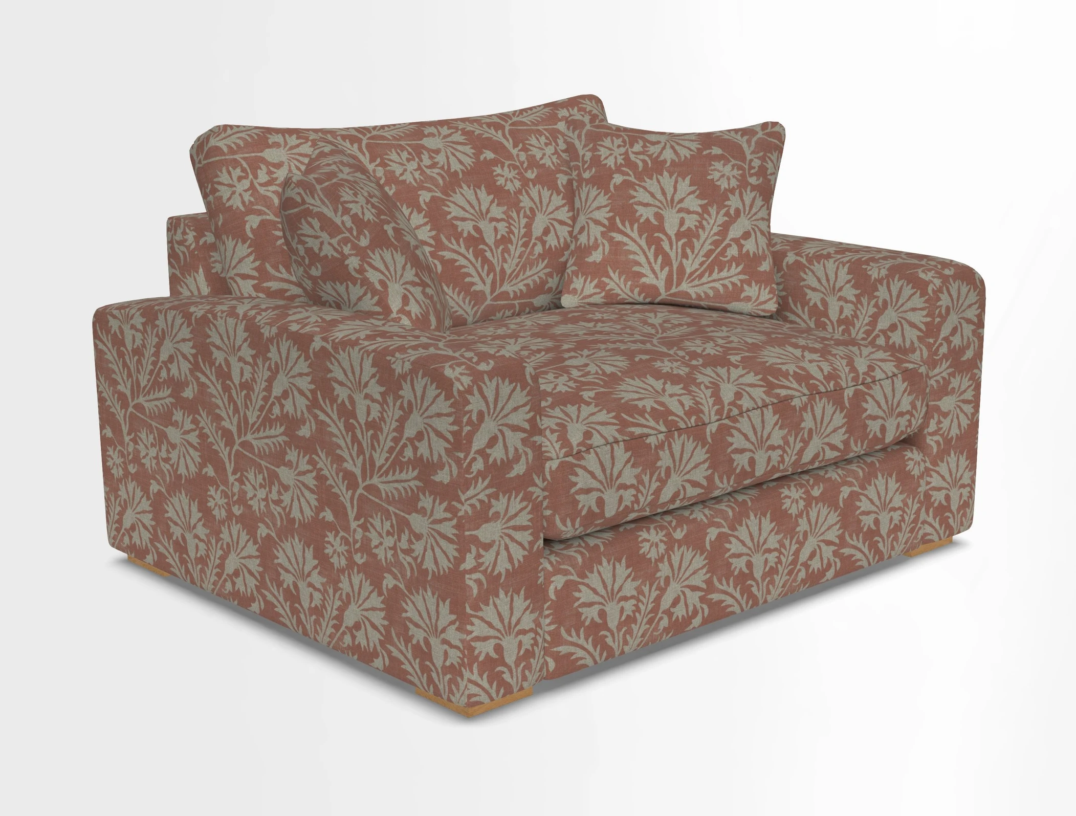 Stockbridge Snuggler in Two Tone Plain Biscuit