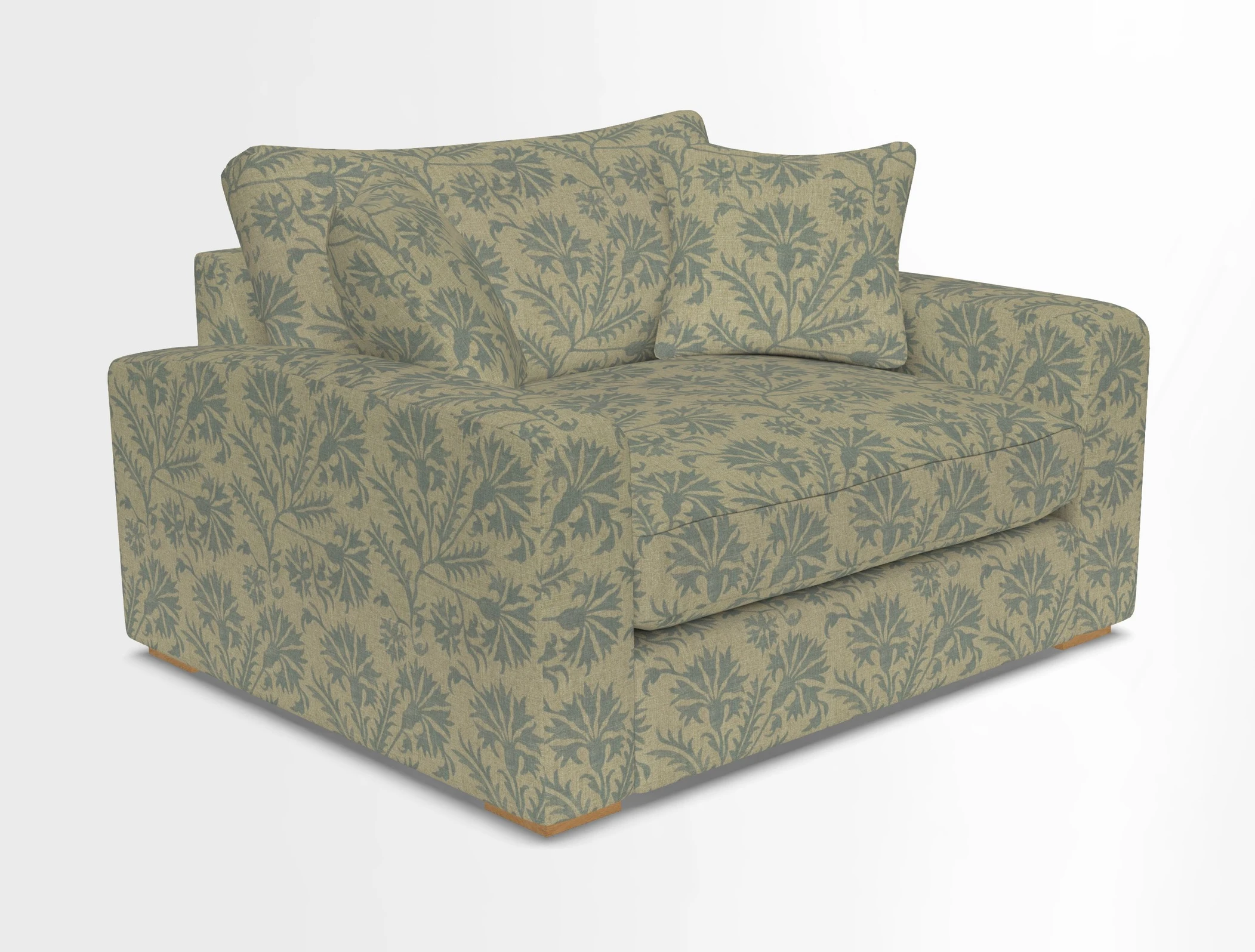 Stockbridge Snuggler in Two Tone Plain Biscuit