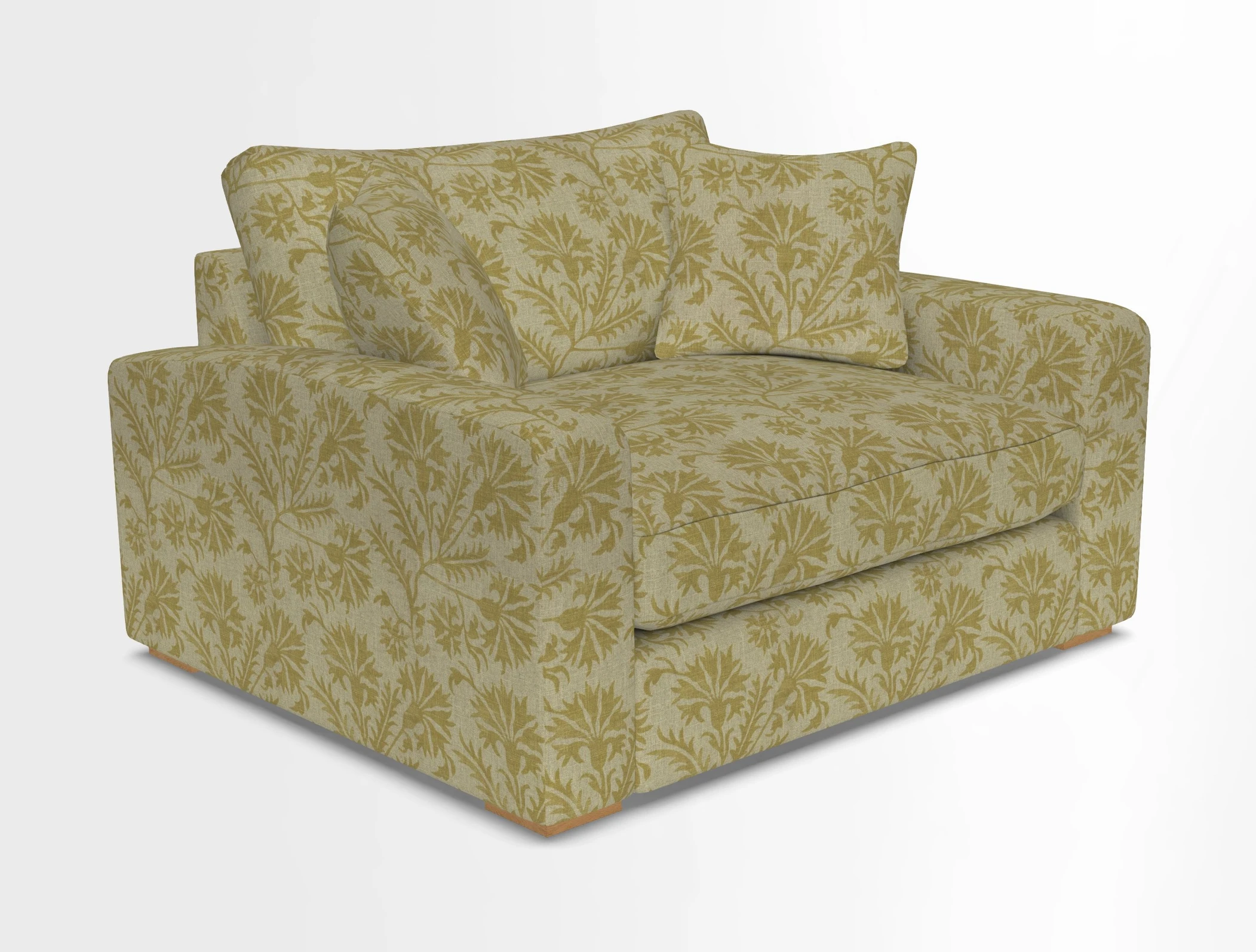 Stockbridge Snuggler in Two Tone Plain Biscuit