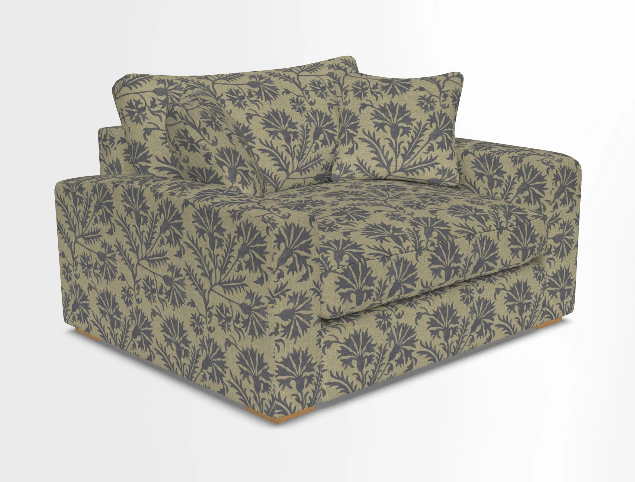 Stockbridge Snuggler in Two Tone Plain Biscuit