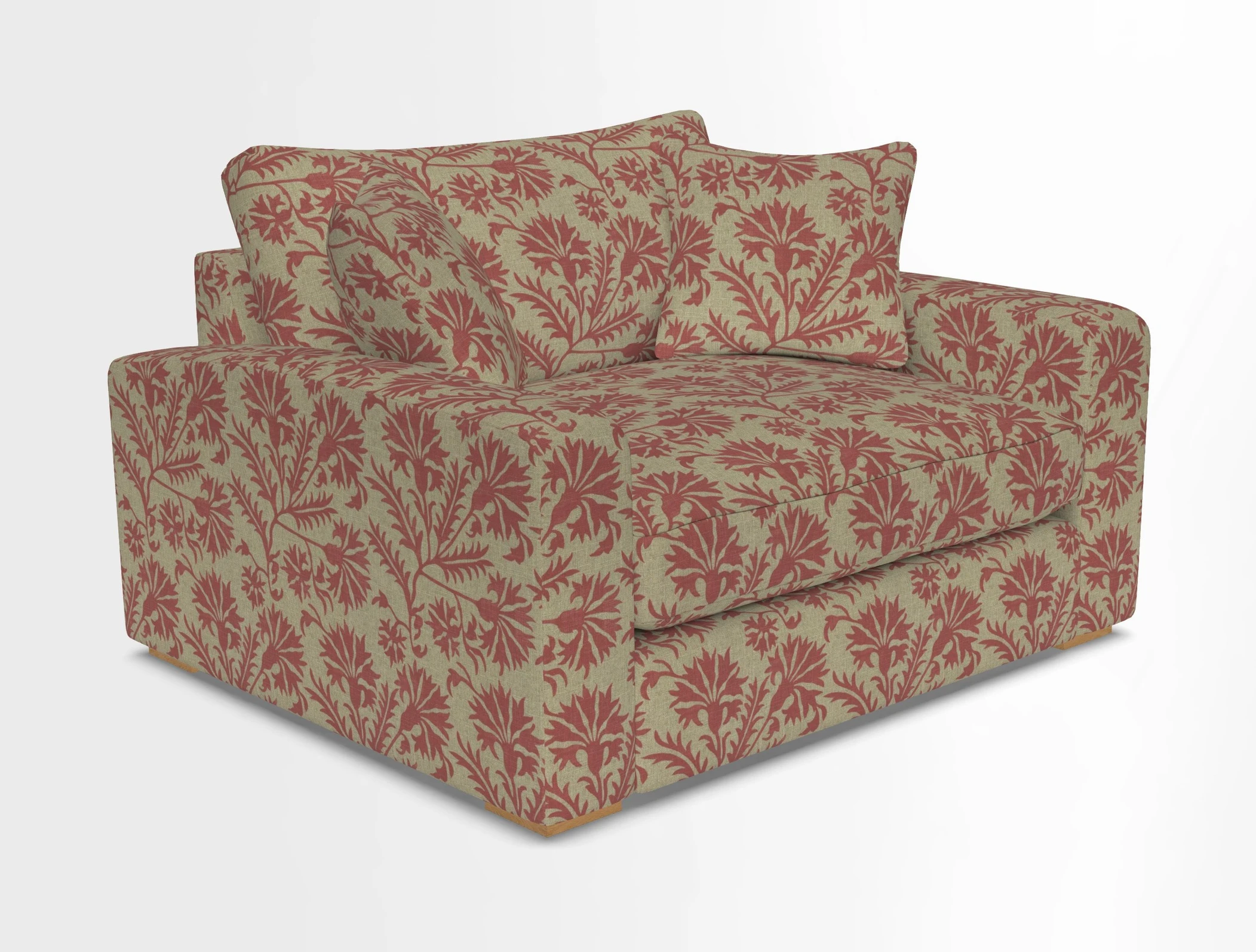 Stockbridge Snuggler in Two Tone Plain Biscuit