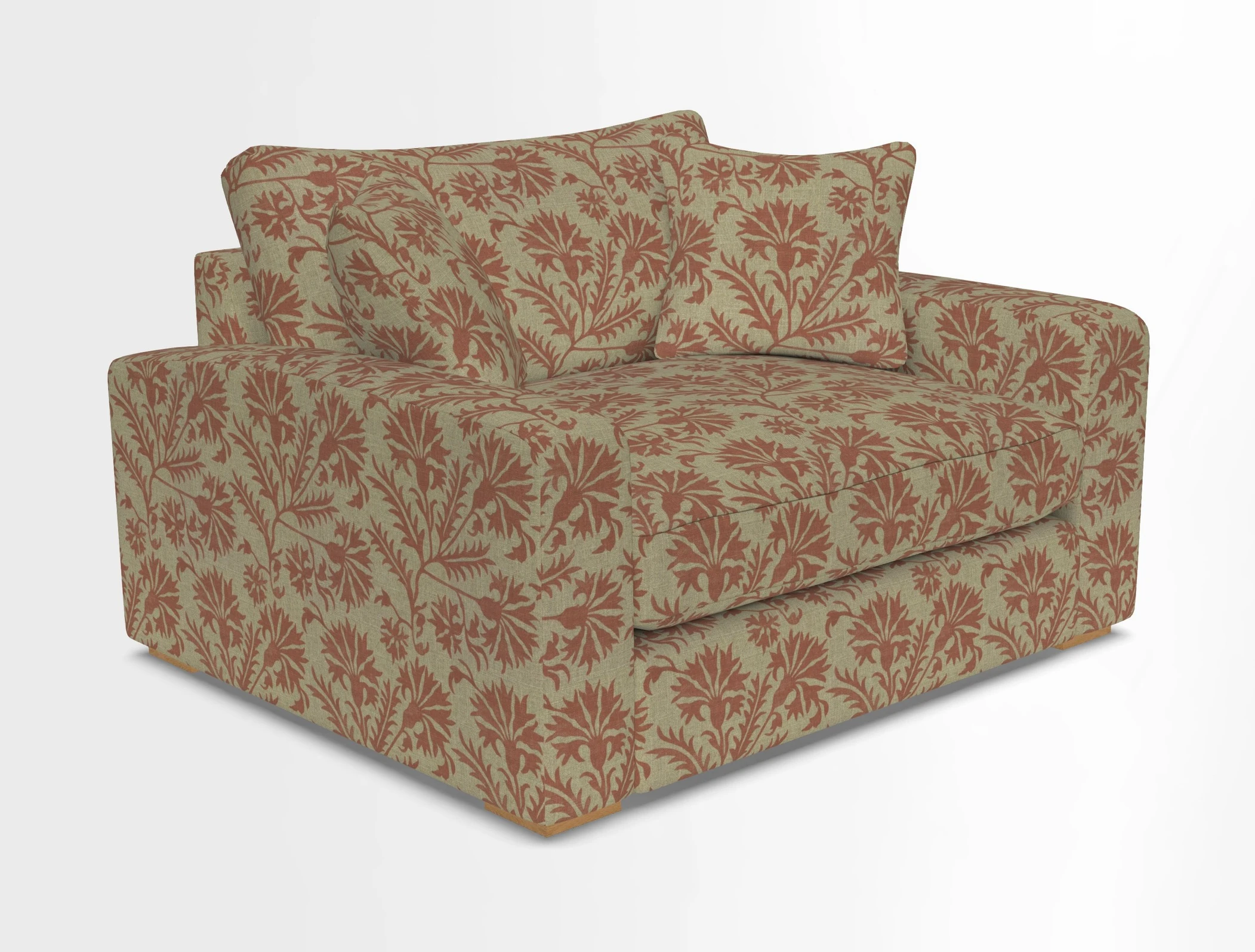 Stockbridge Snuggler in Two Tone Plain Biscuit
