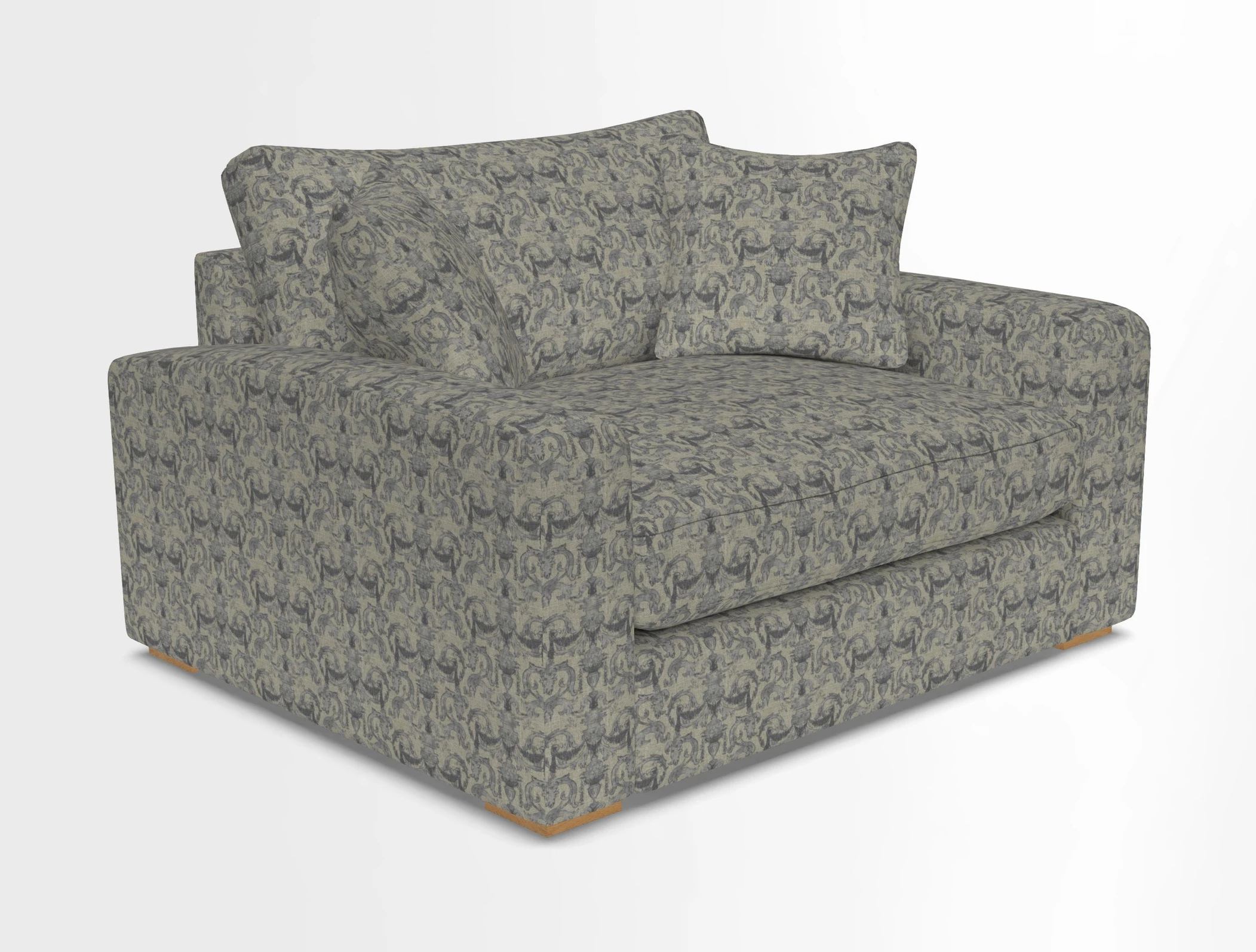 Stockbridge Snuggler in Two Tone Plain Biscuit