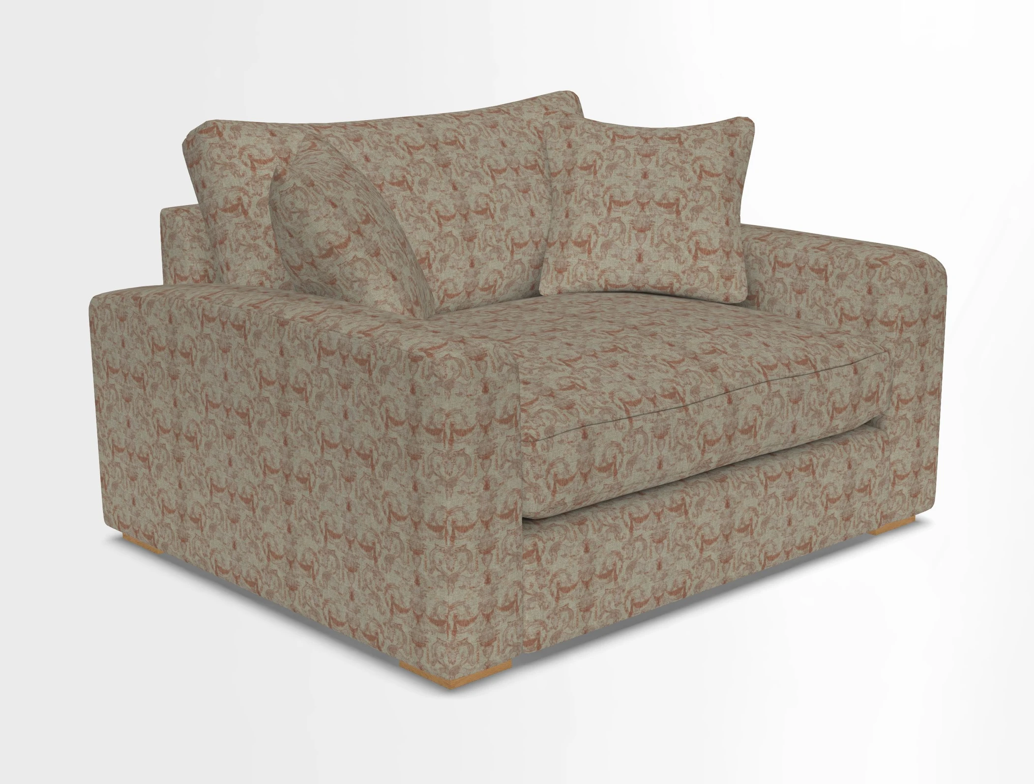 Stockbridge Snuggler in Two Tone Plain Biscuit