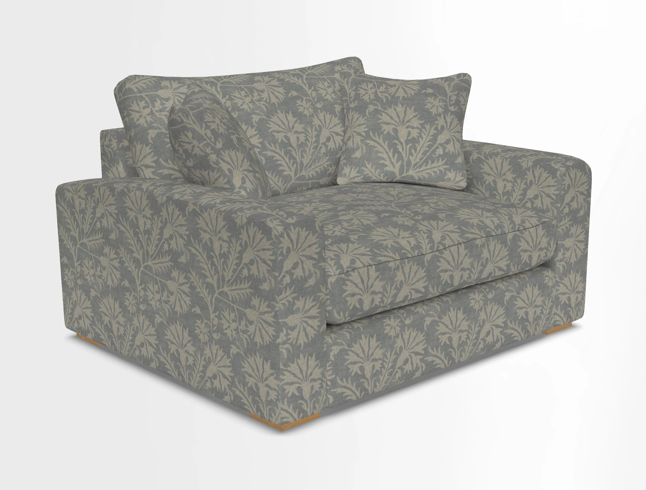 Stockbridge Snuggler in Two Tone Plain Biscuit