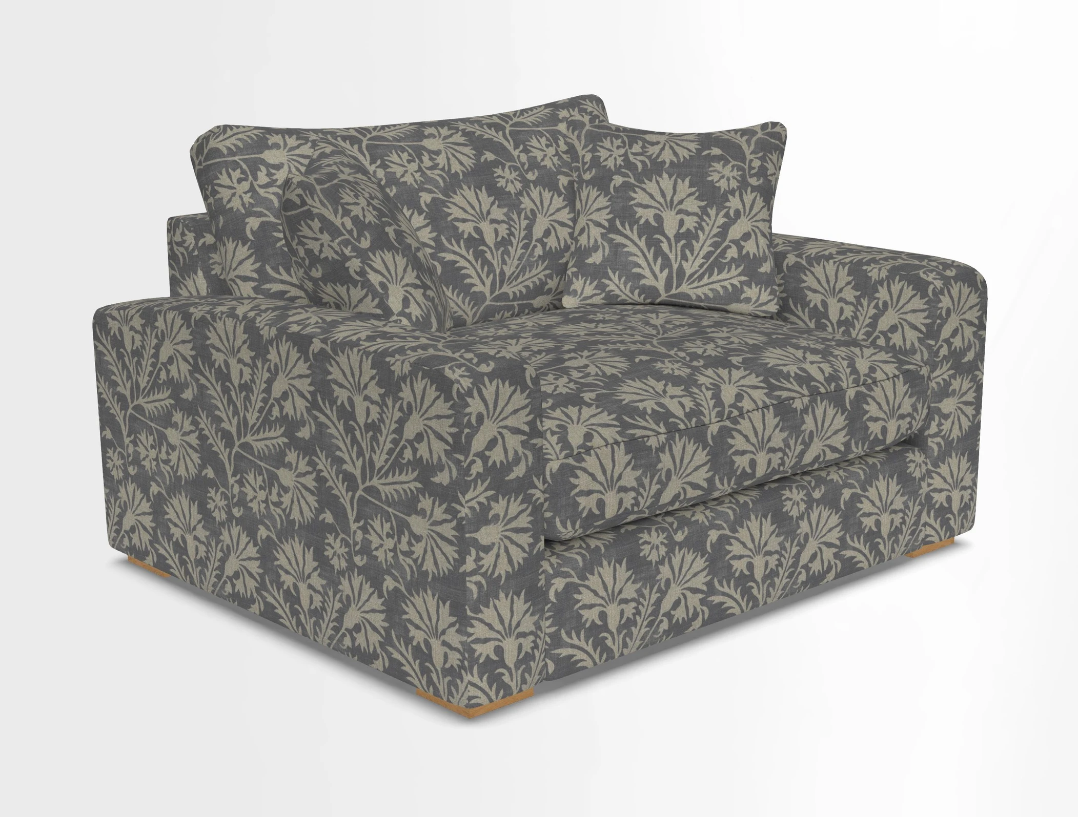 Stockbridge Snuggler in Two Tone Plain Biscuit