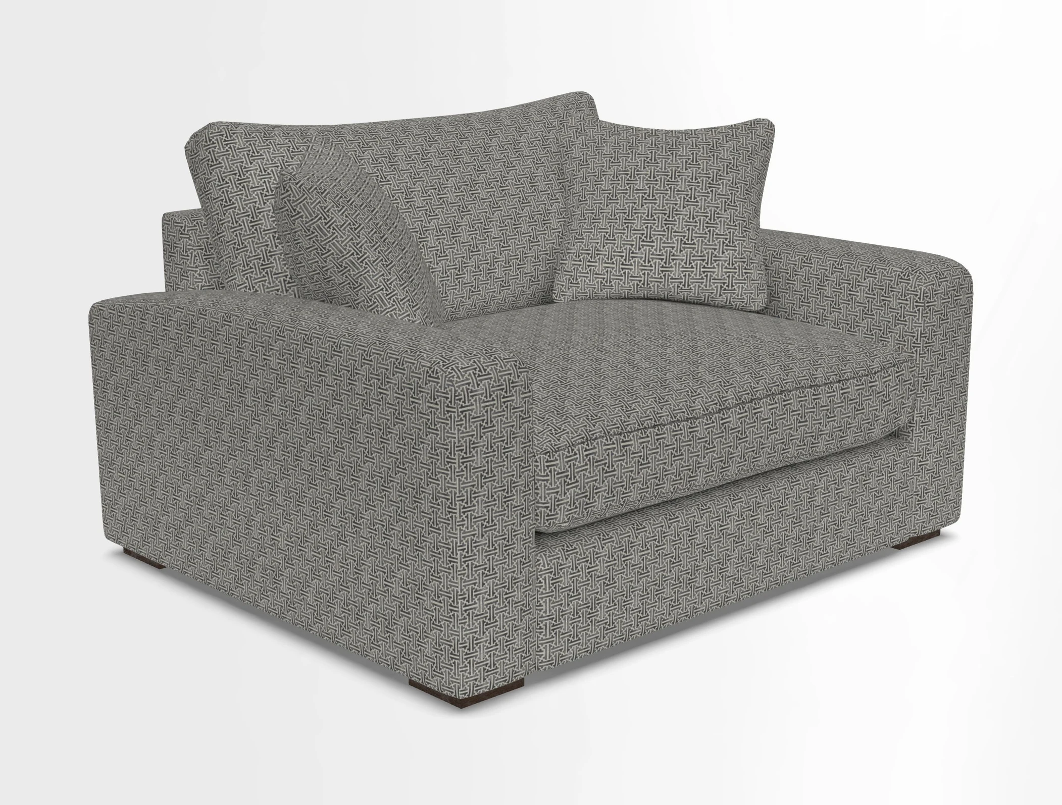 Stockbridge Snuggler in Two Tone Plain Biscuit