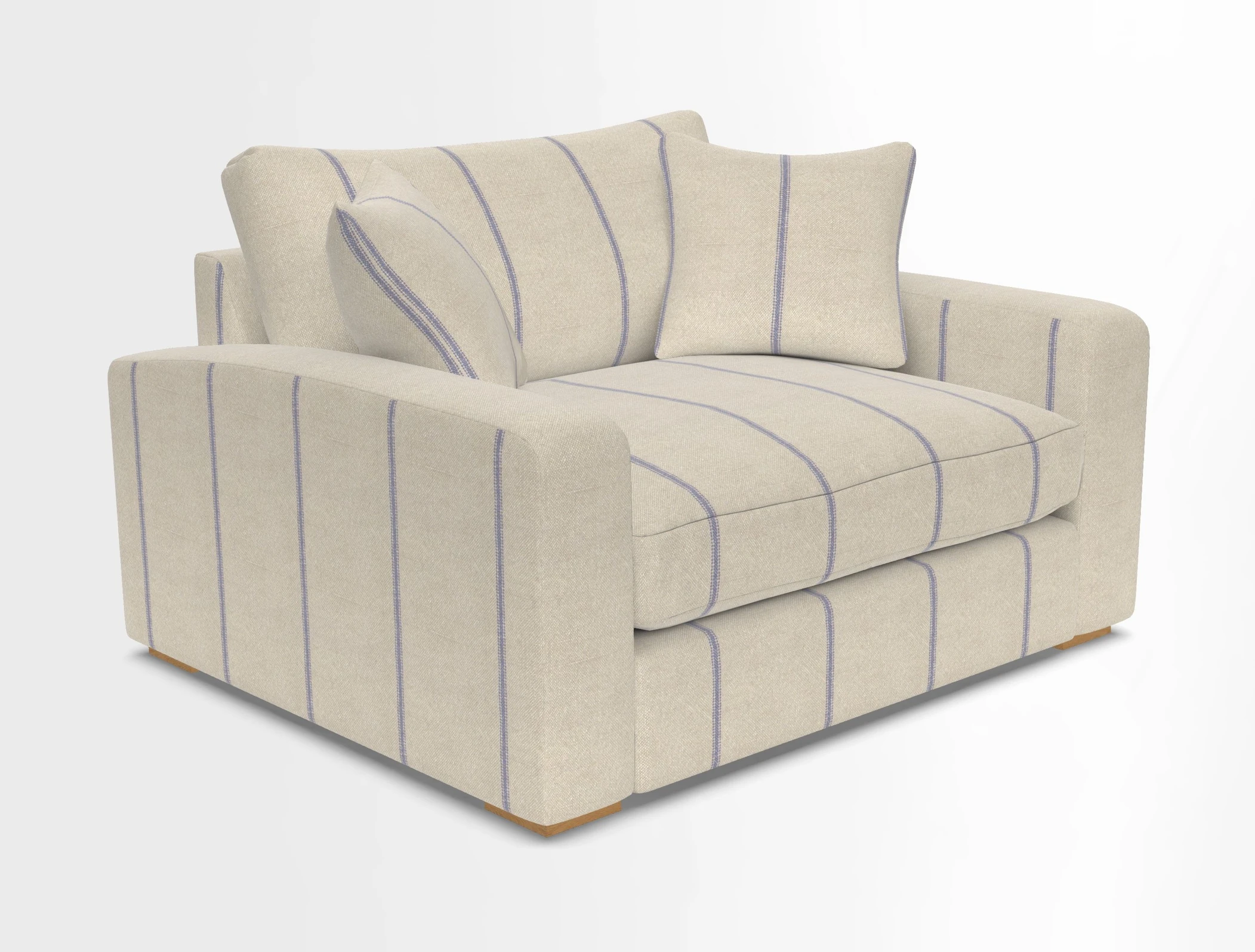 Stockbridge Snuggler in Two Tone Plain Biscuit
