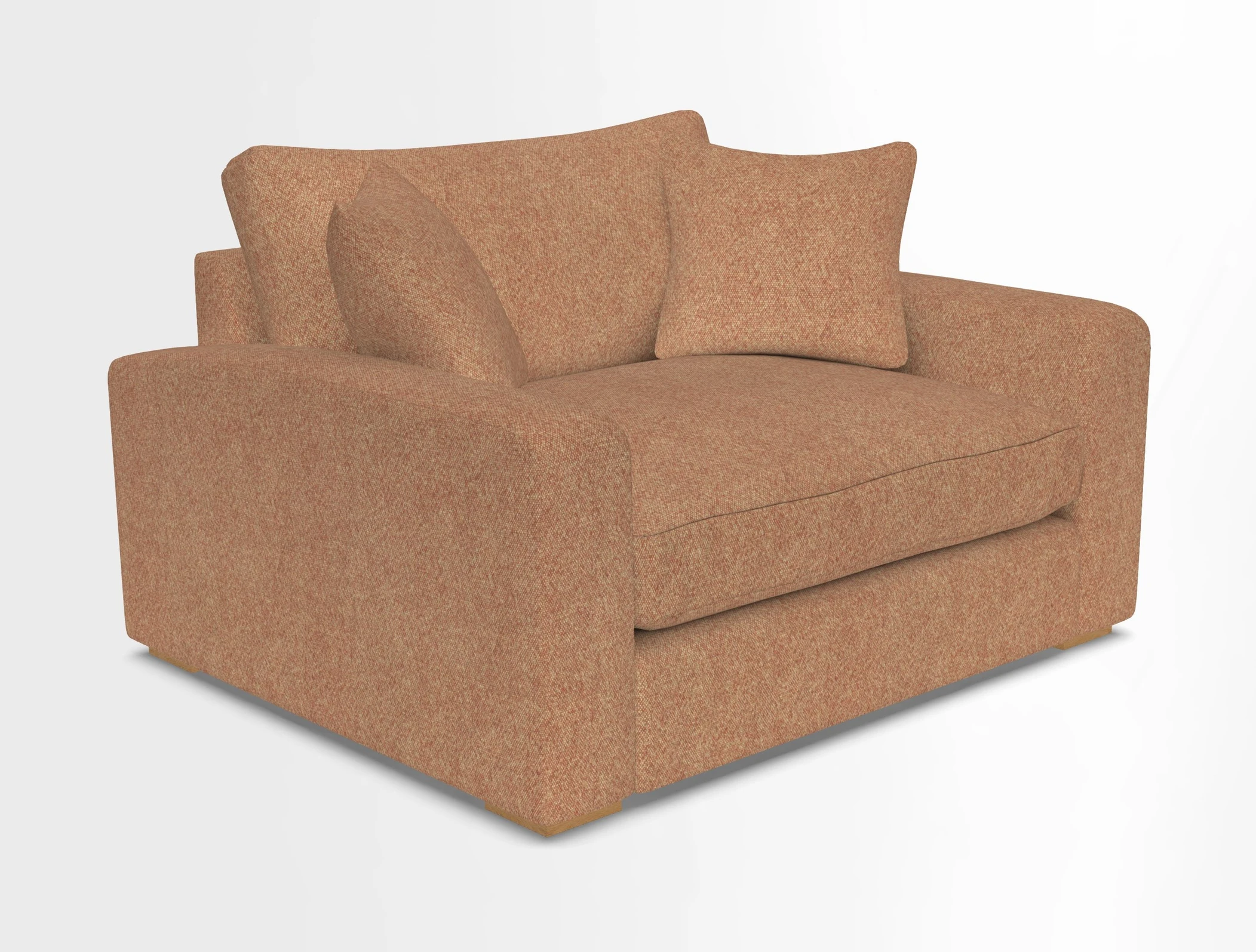Stockbridge Snuggler in Two Tone Plain Biscuit