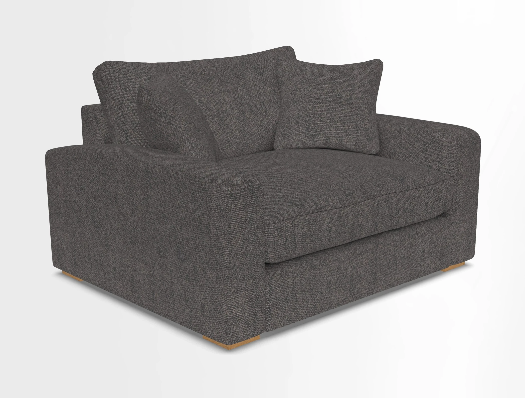 Stockbridge Snuggler in Two Tone Plain Biscuit