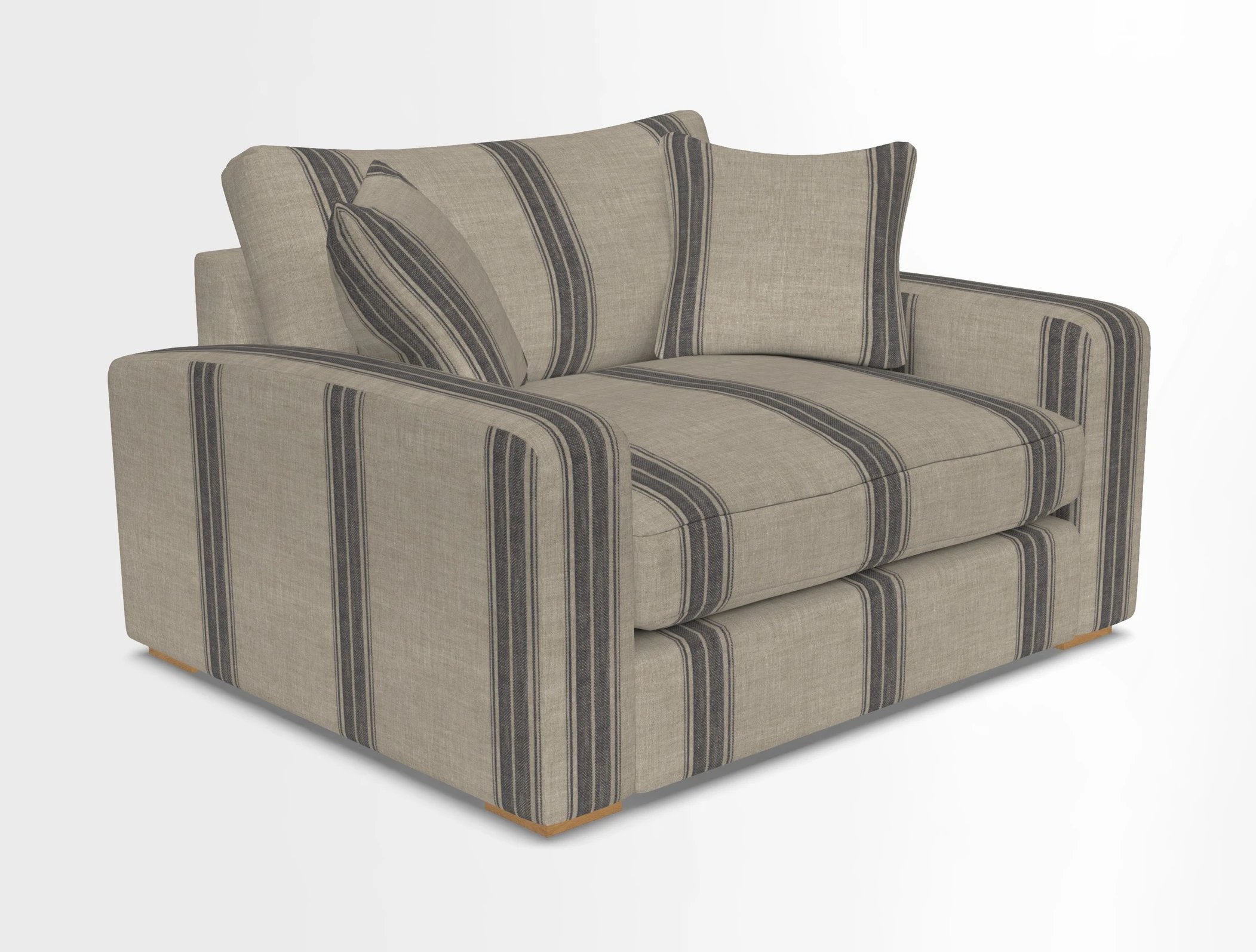 Stockbridge Snuggler in Two Tone Plain Biscuit