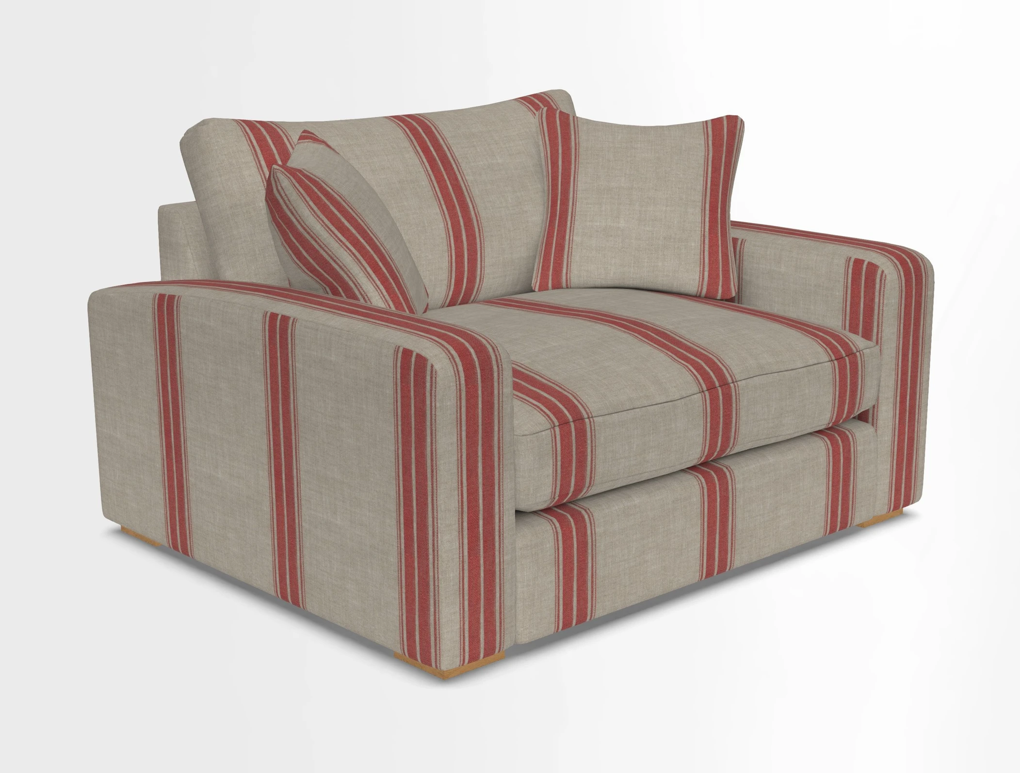 Stockbridge Snuggler in Two Tone Plain Biscuit