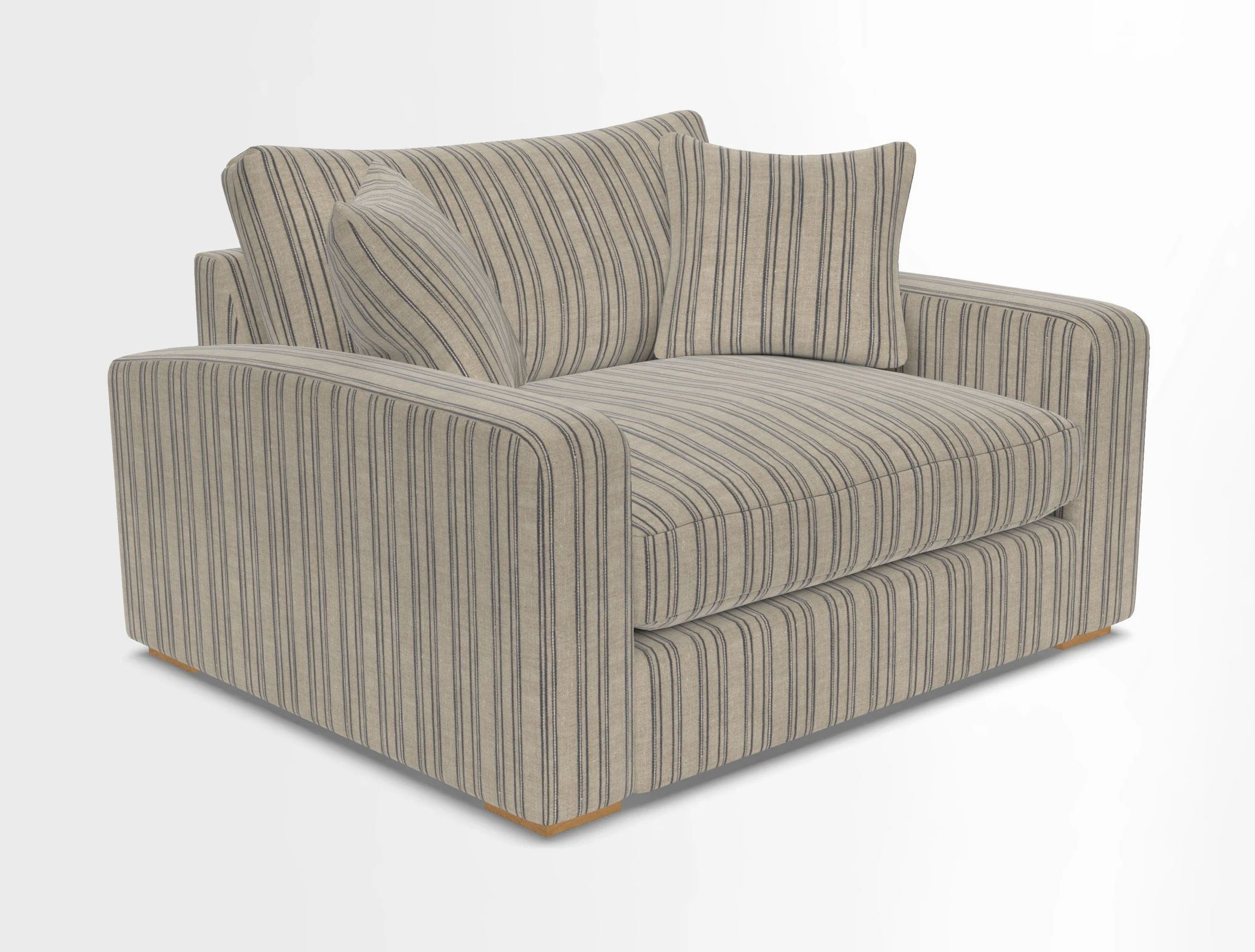 Stockbridge Snuggler in Two Tone Plain Biscuit