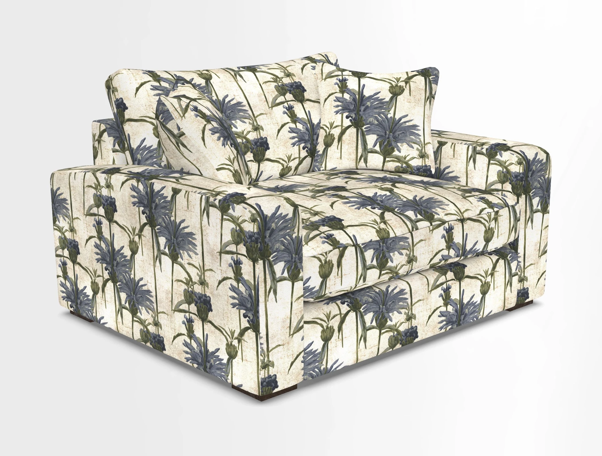 Stockbridge Snuggler in Two Tone Plain Biscuit