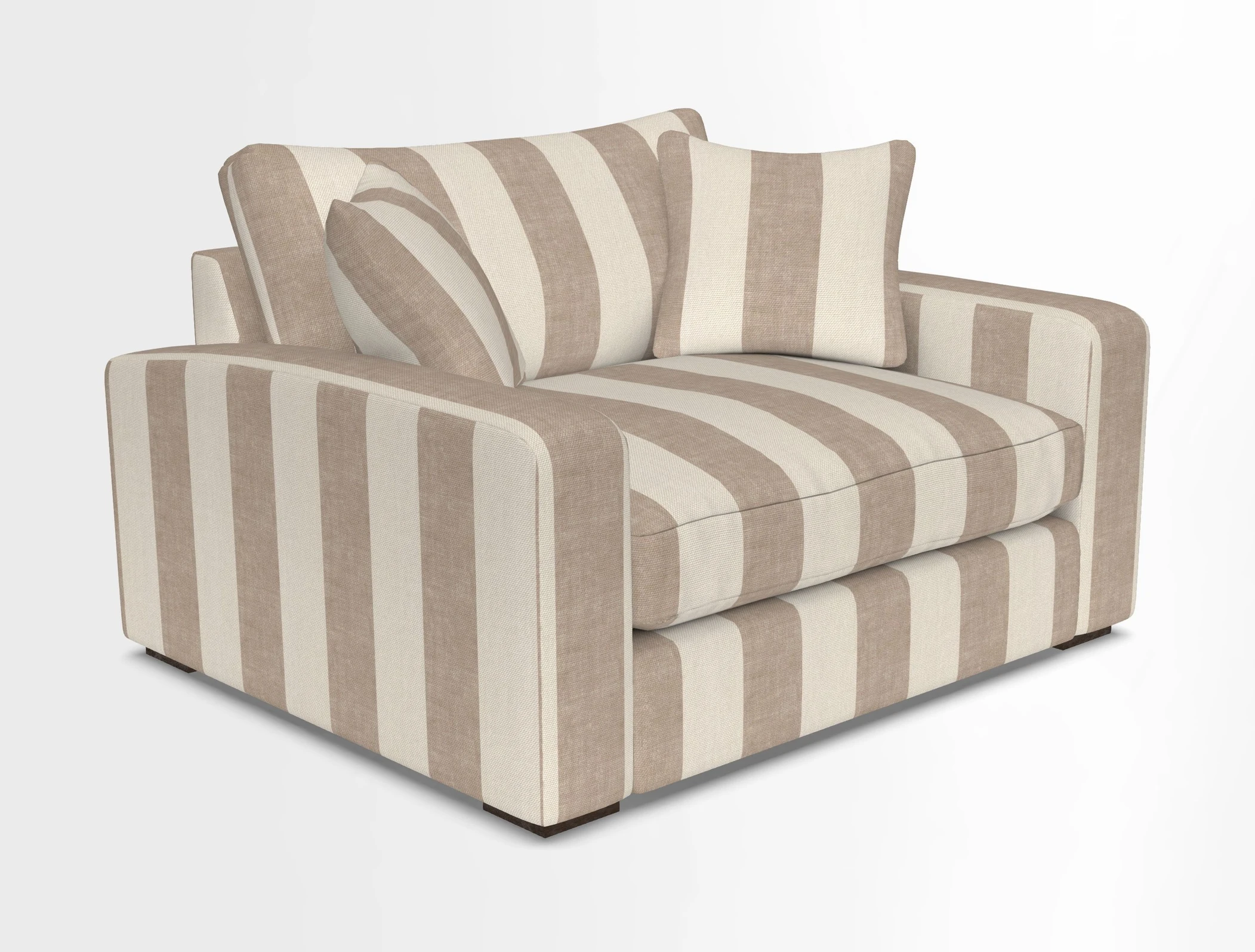 Stockbridge Snuggler in Two Tone Plain Biscuit