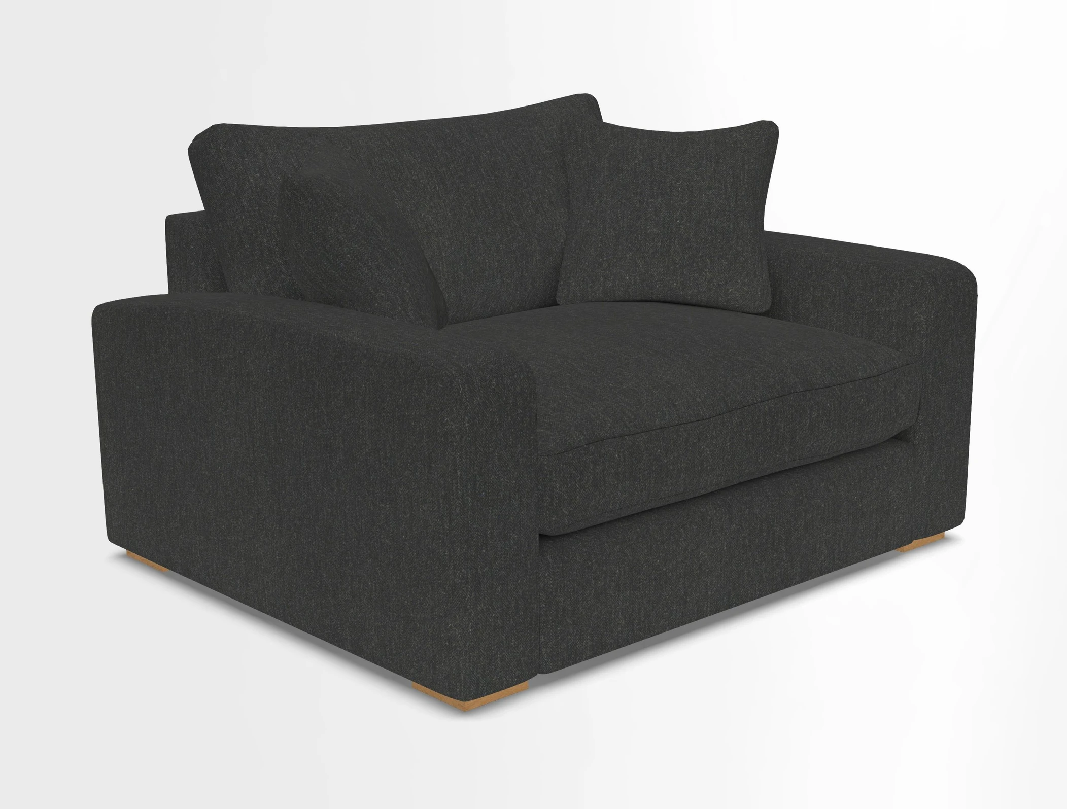 Stockbridge Snuggler in Two Tone Plain Biscuit