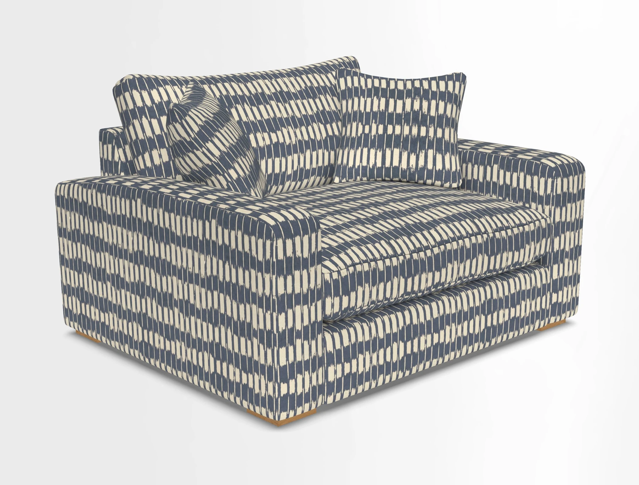 Stockbridge Snuggler in Two Tone Plain Biscuit