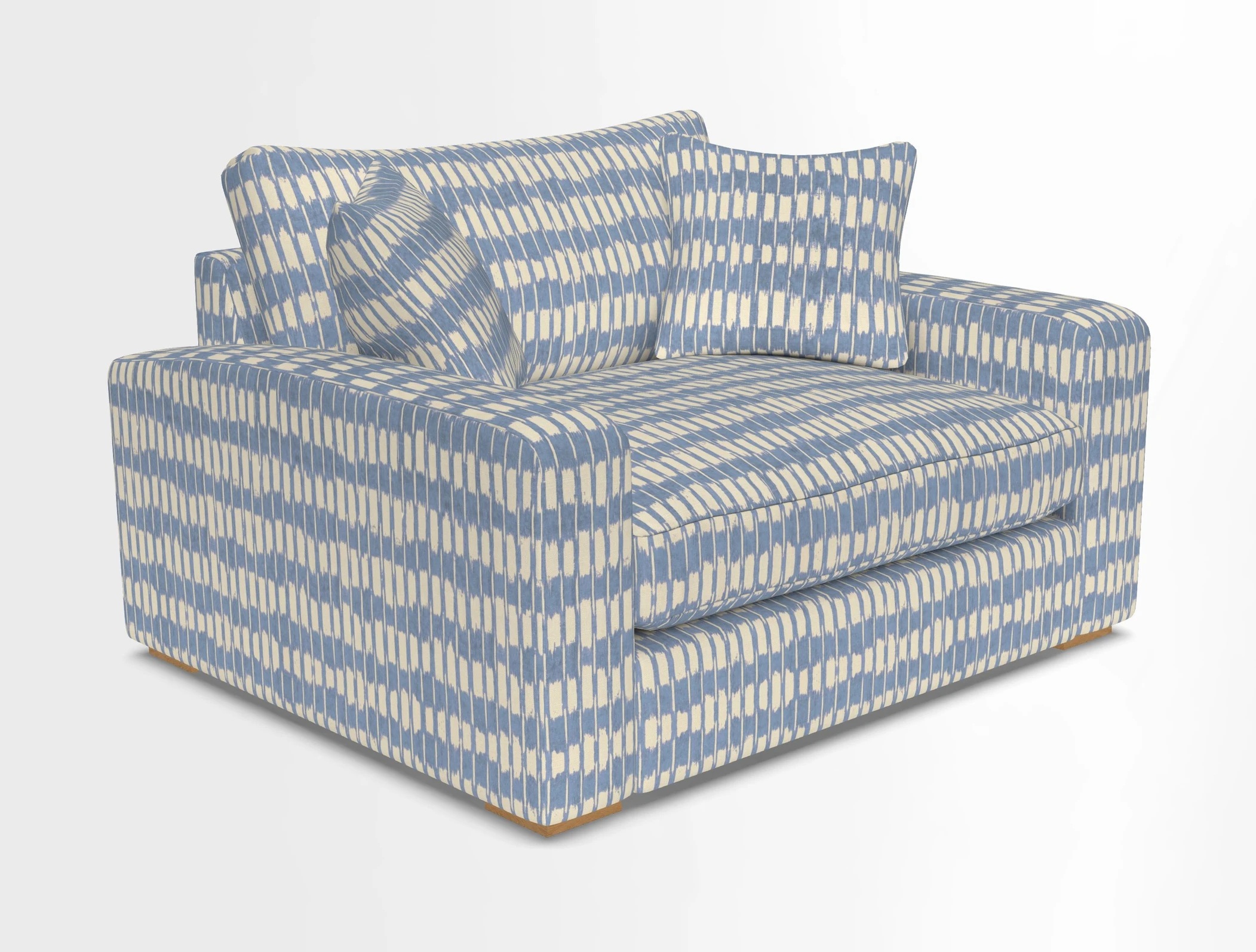 Stockbridge Snuggler in Two Tone Plain Biscuit