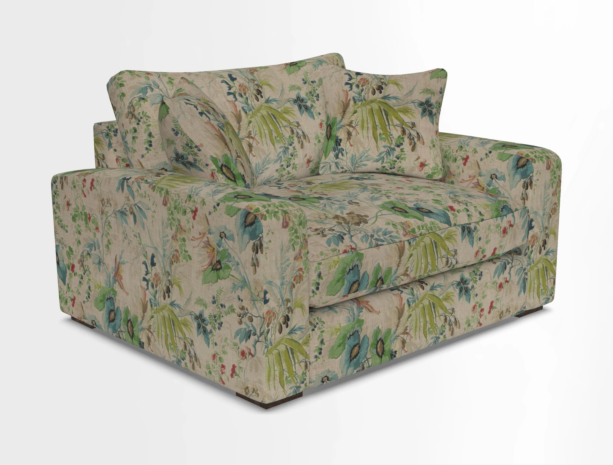 Stockbridge Snuggler in Two Tone Plain Biscuit