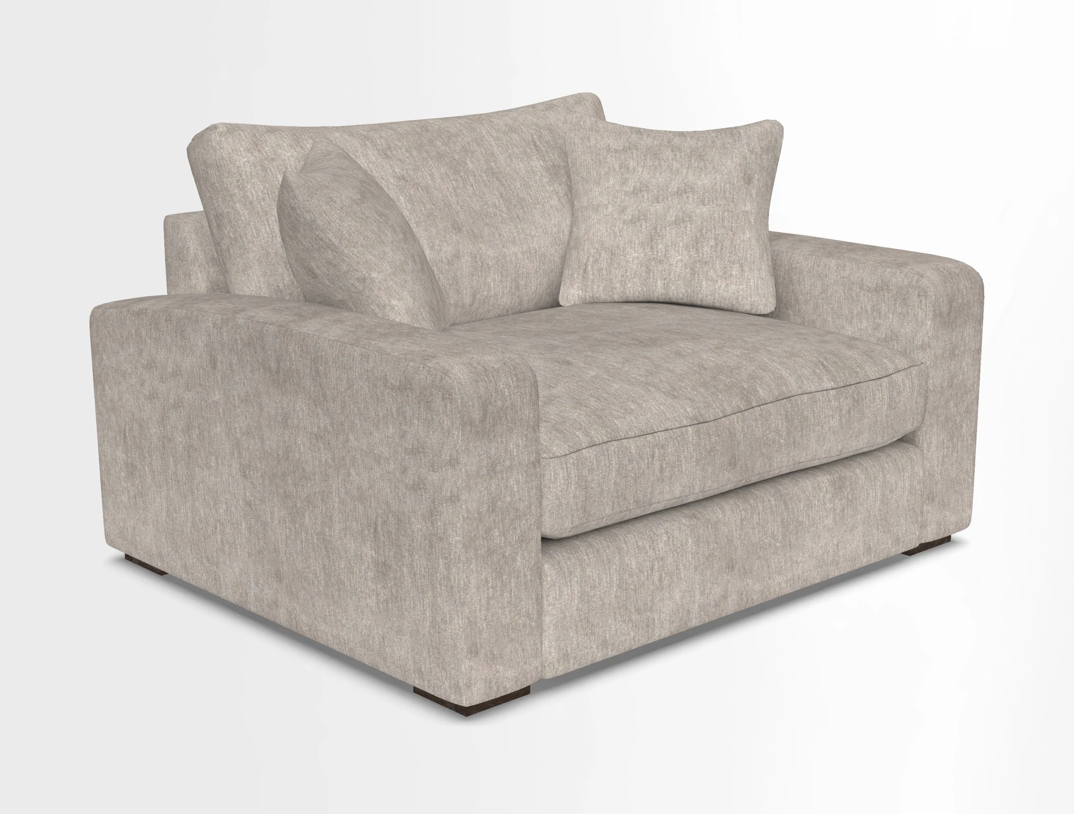 Stockbridge Snuggler in Two Tone Plain Biscuit