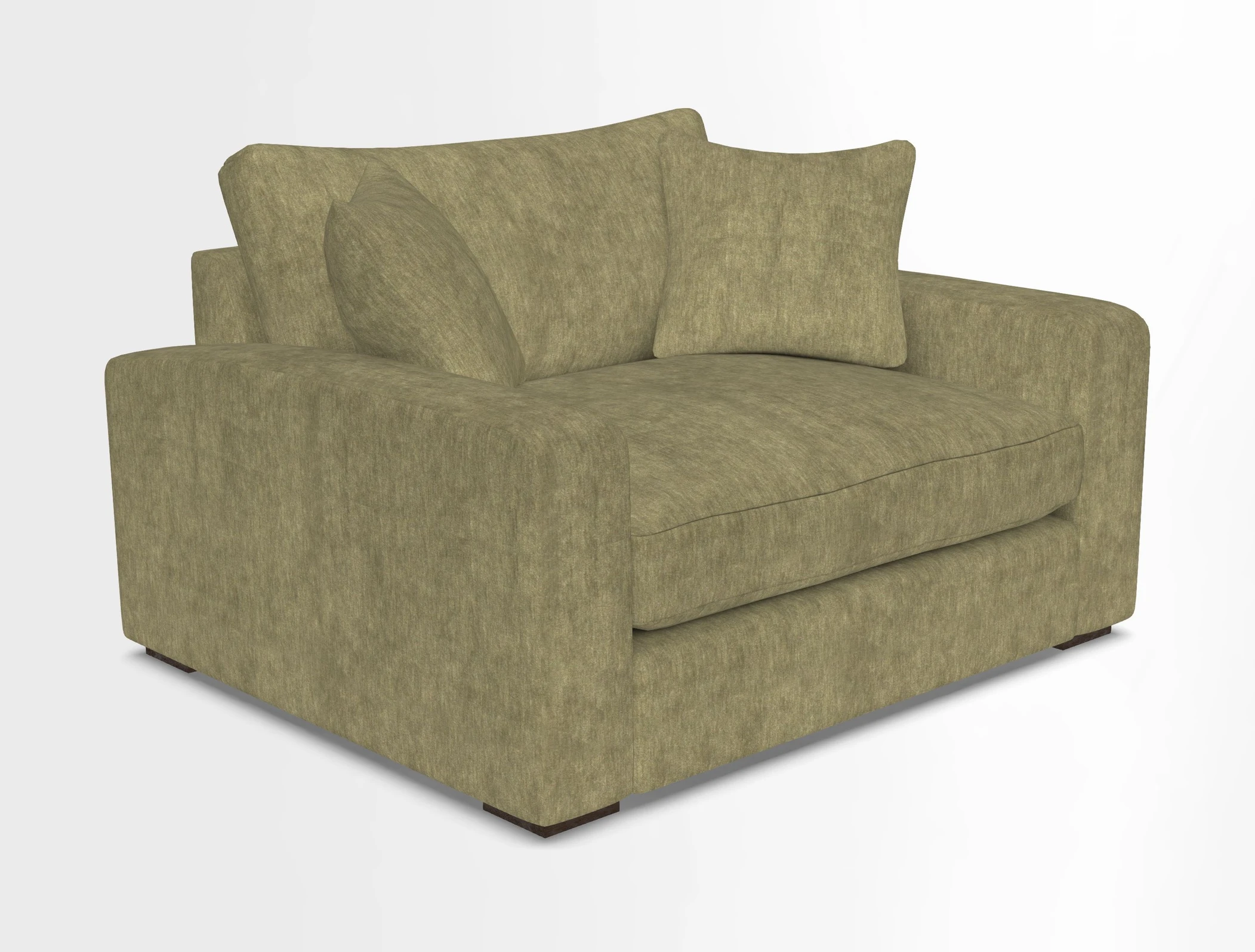 Stockbridge Snuggler in Two Tone Plain Biscuit