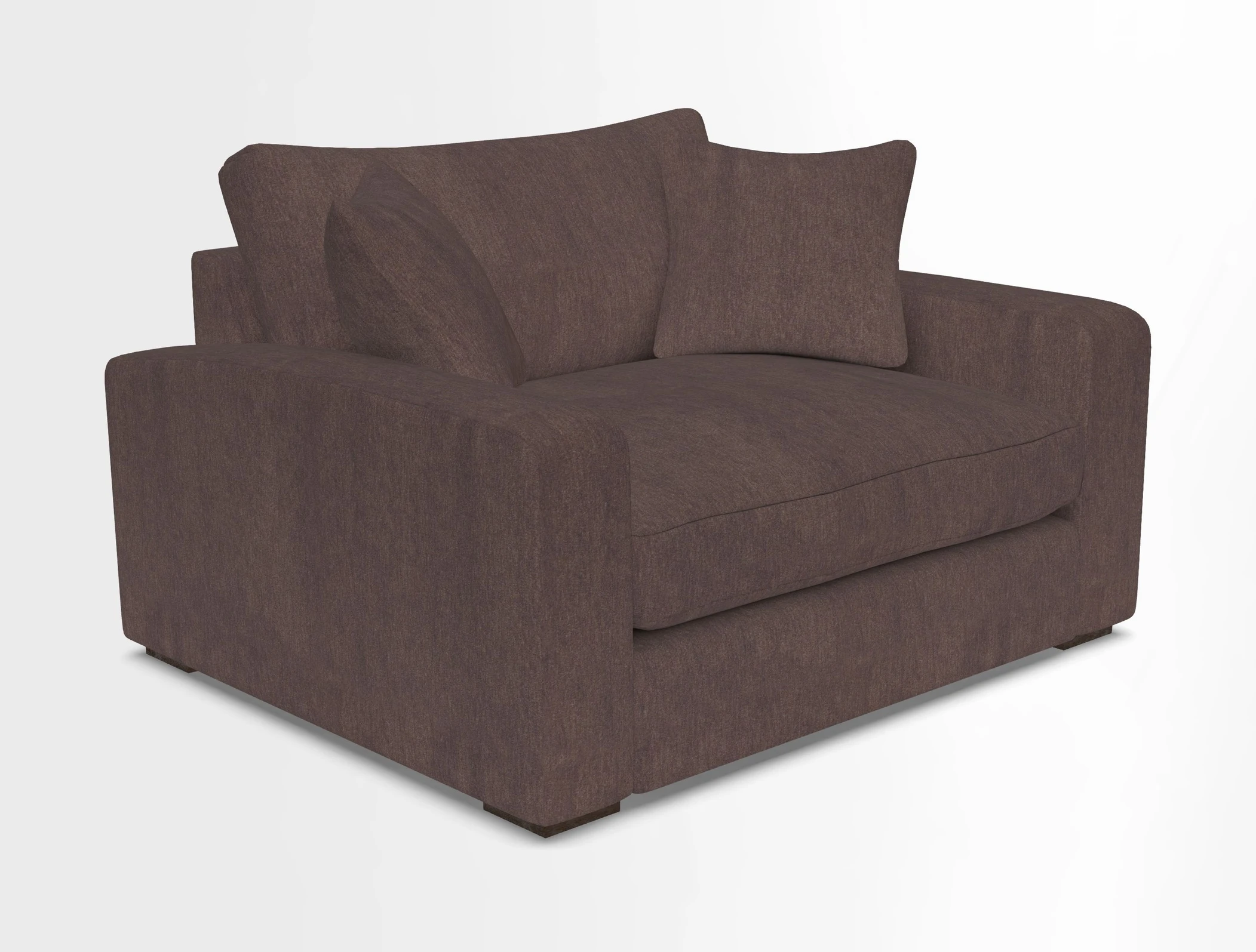 Stockbridge Snuggler in Two Tone Plain Biscuit