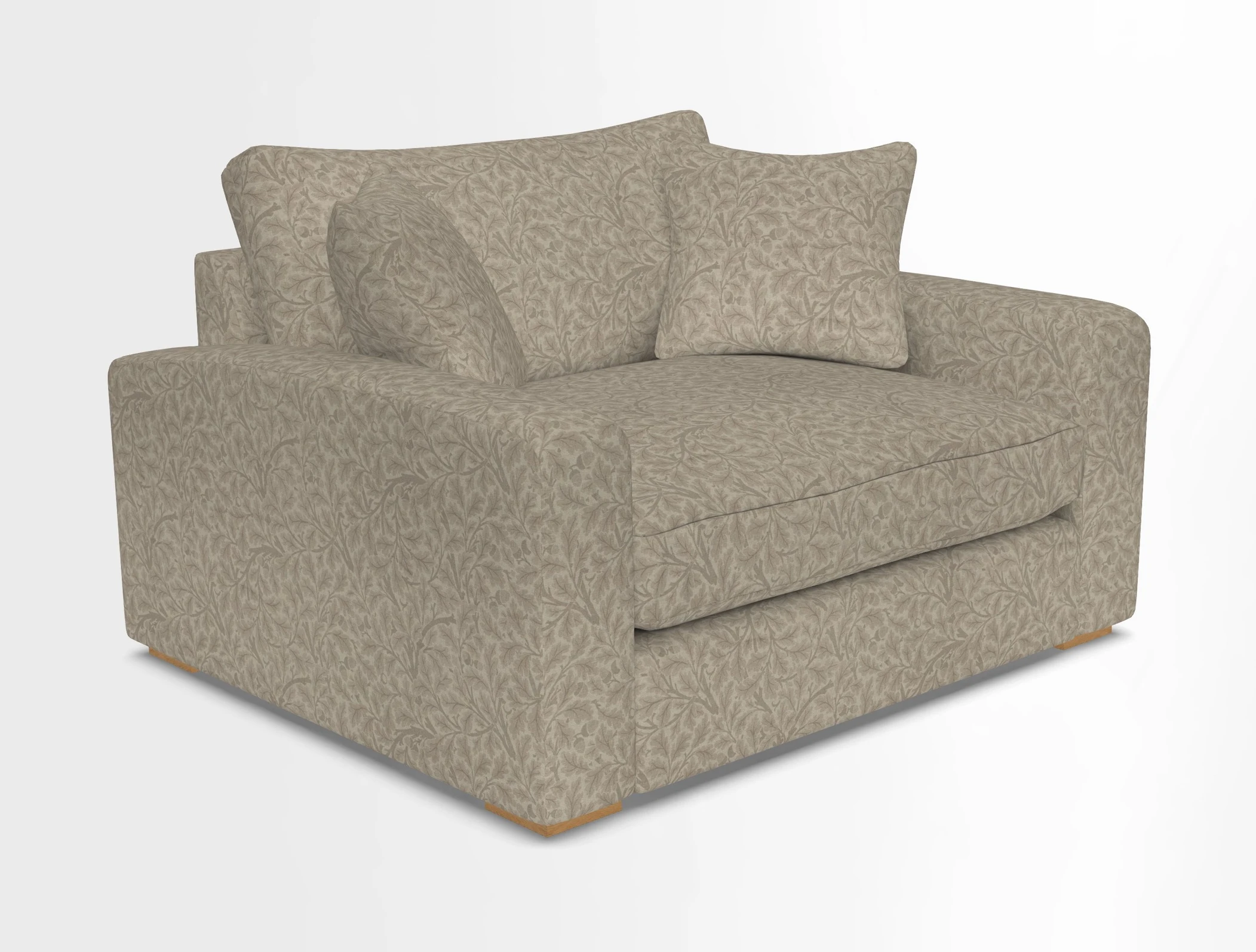 Stockbridge Snuggler in Two Tone Plain Biscuit