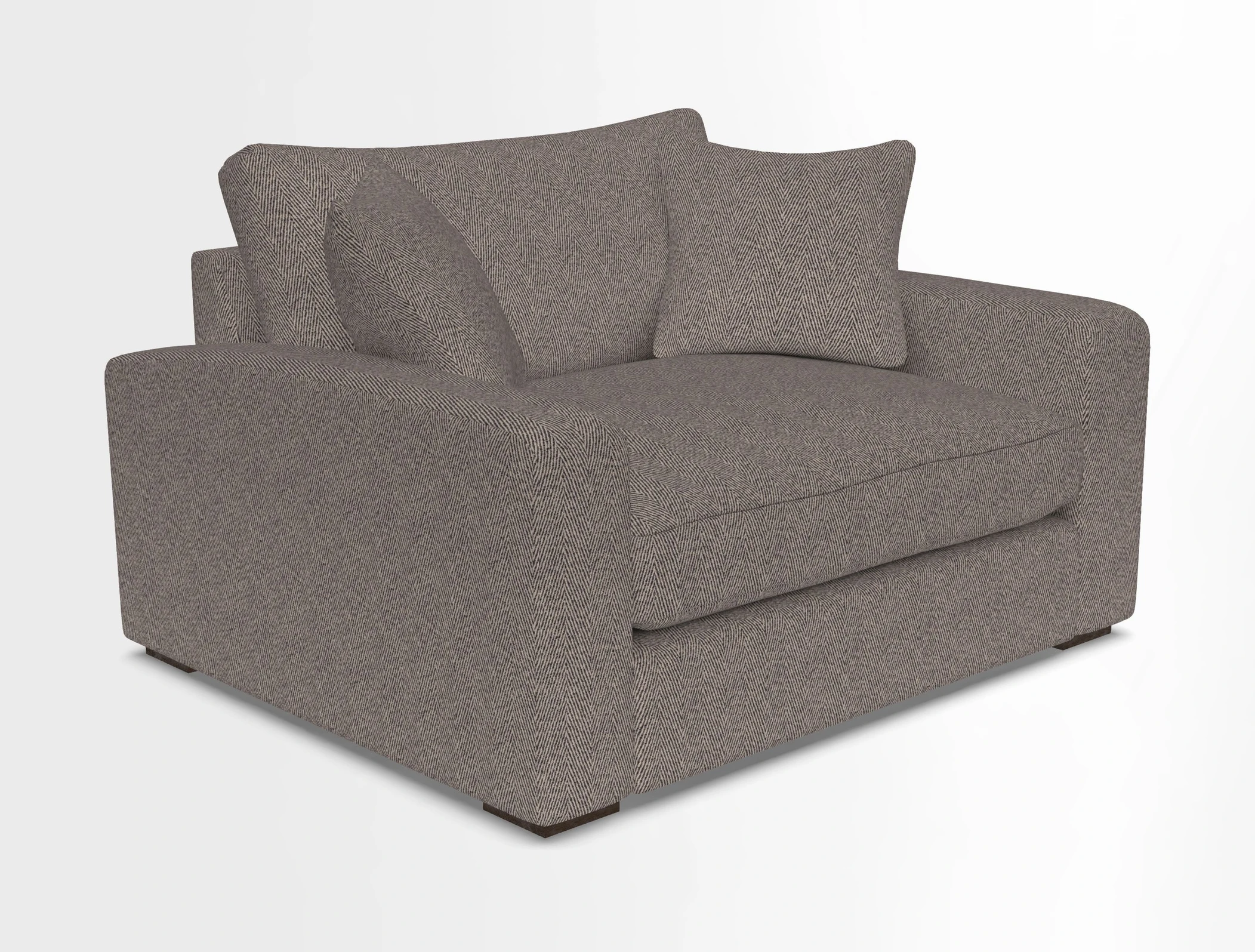 Stockbridge Snuggler in Two Tone Plain Biscuit