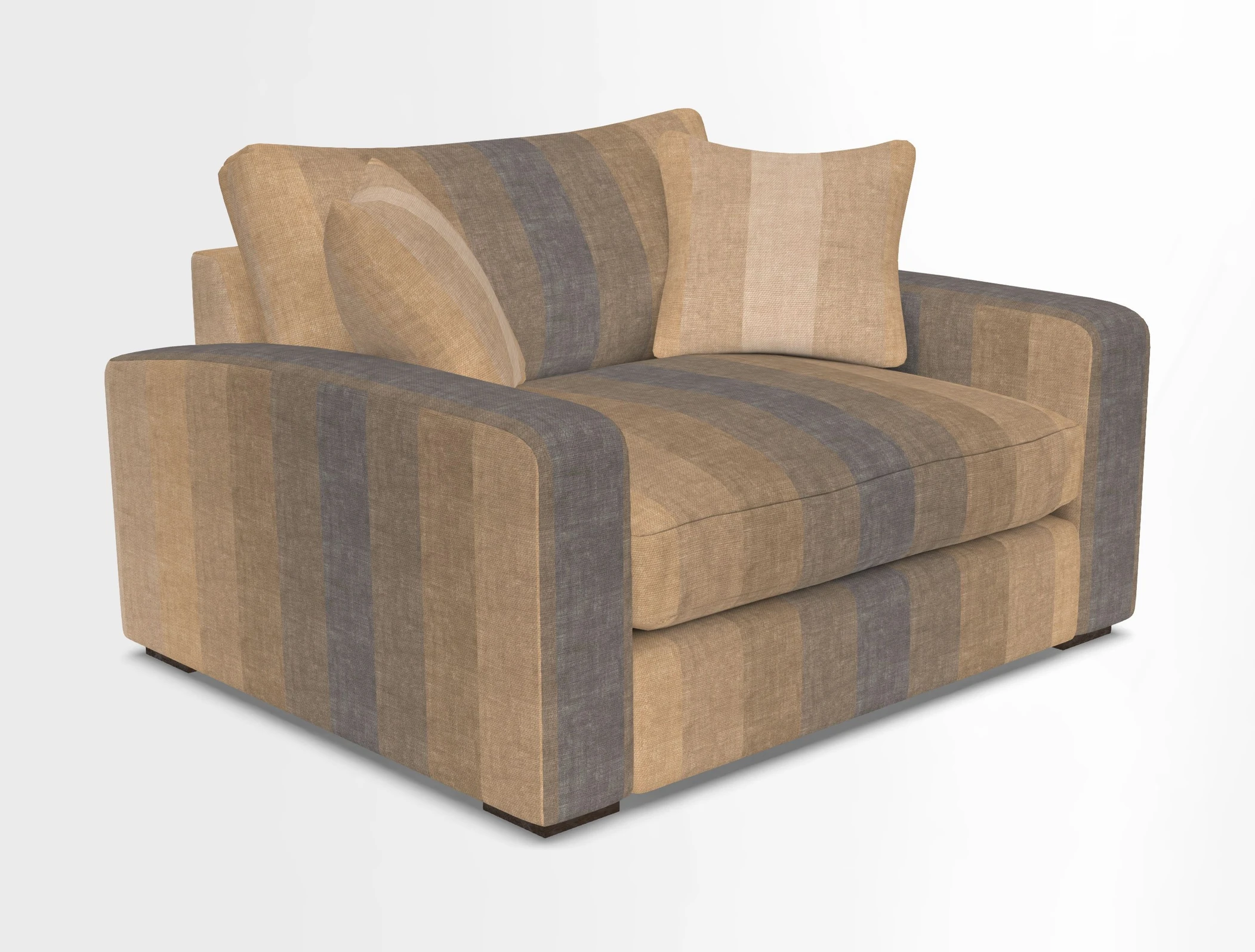 Stockbridge Snuggler in Two Tone Plain Biscuit