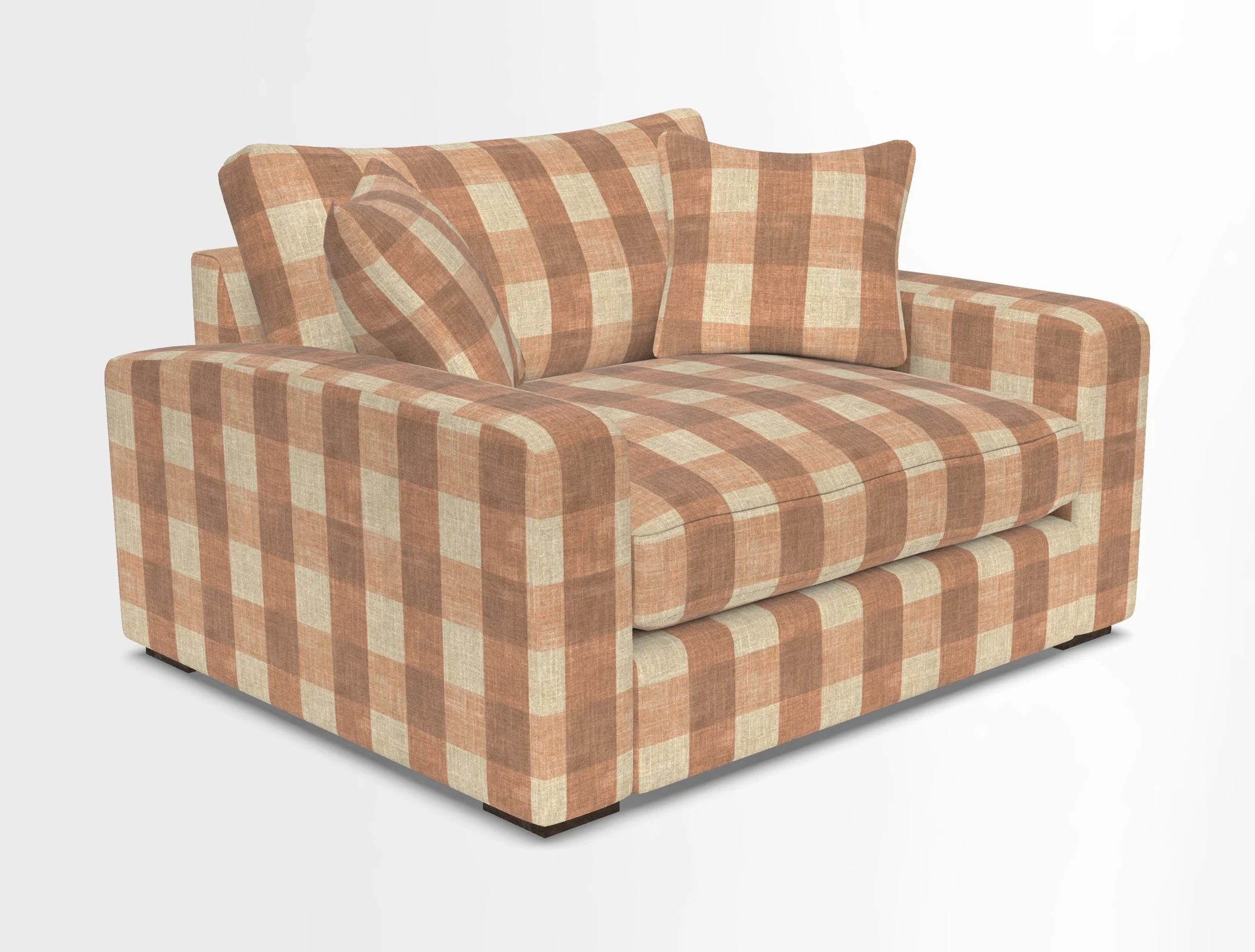Stockbridge Snuggler in Two Tone Plain Biscuit