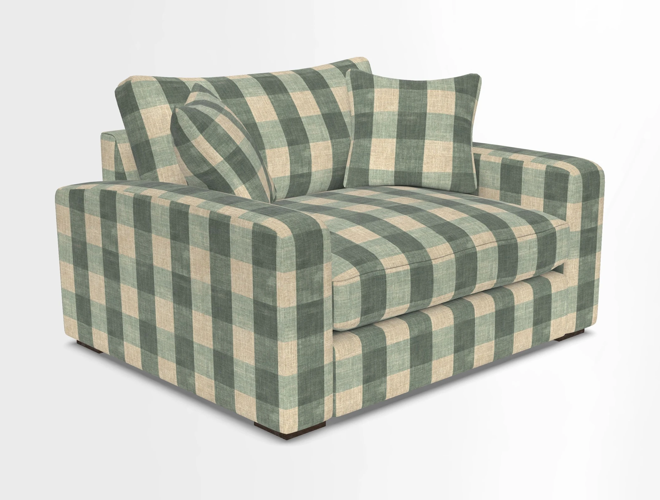 Stockbridge Snuggler in Two Tone Plain Biscuit