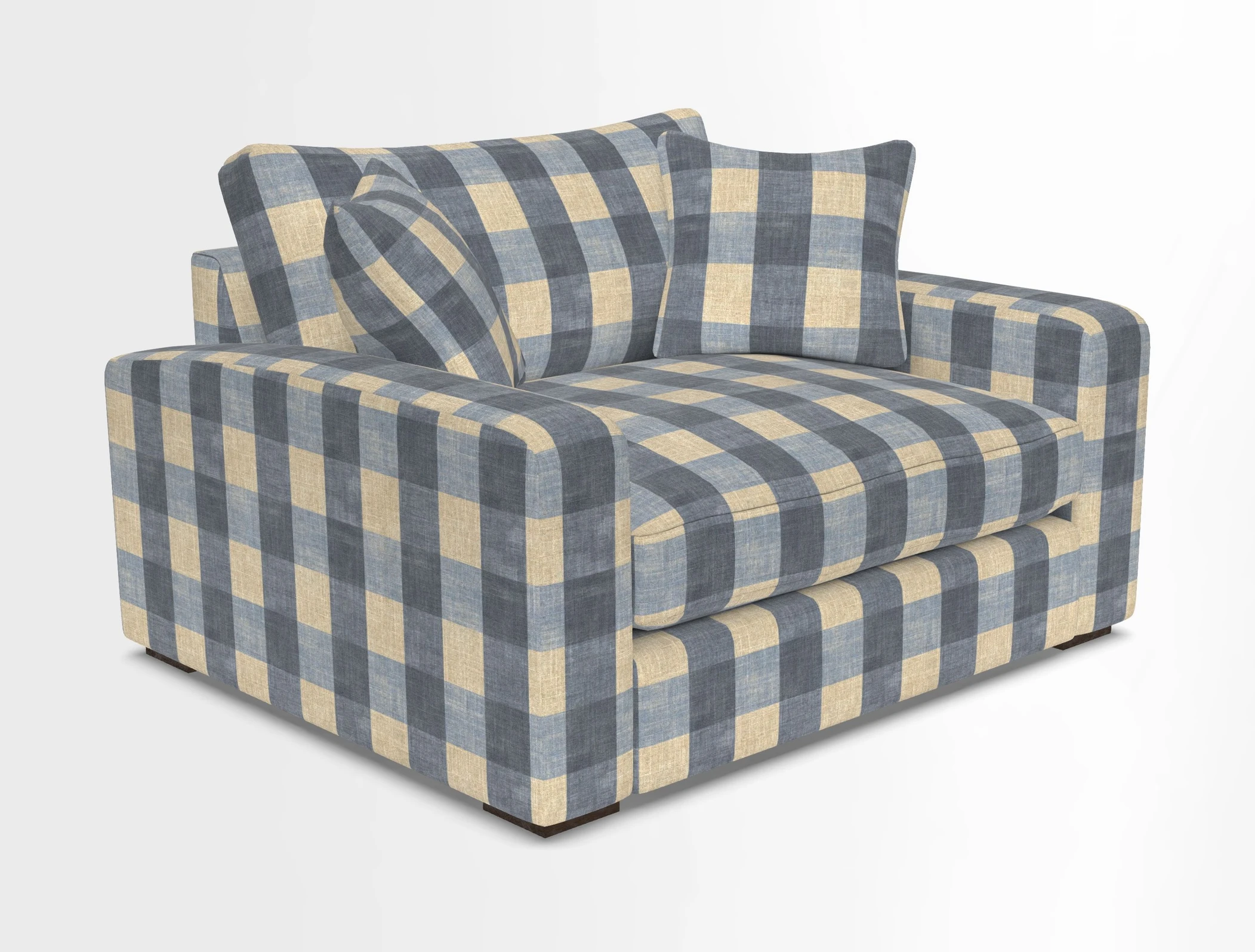 Stockbridge Snuggler in Two Tone Plain Biscuit
