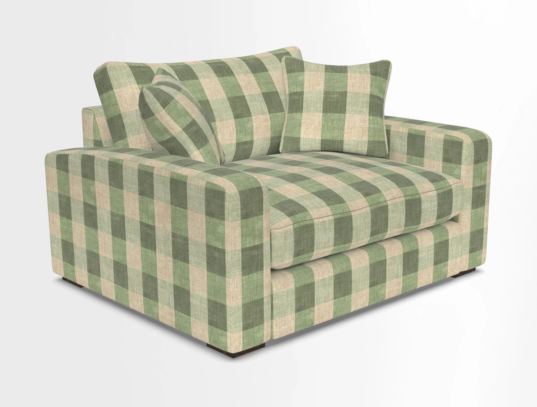 Stockbridge Snuggler in Two Tone Plain Biscuit
