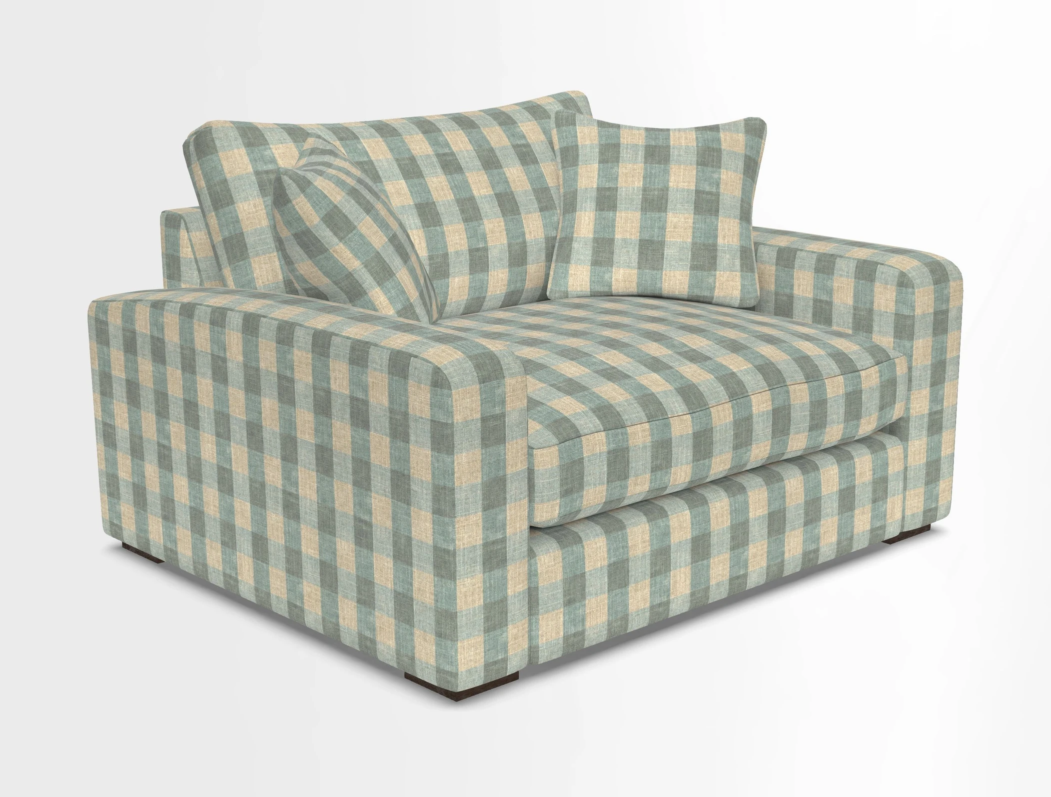 Stockbridge Snuggler in Two Tone Plain Biscuit