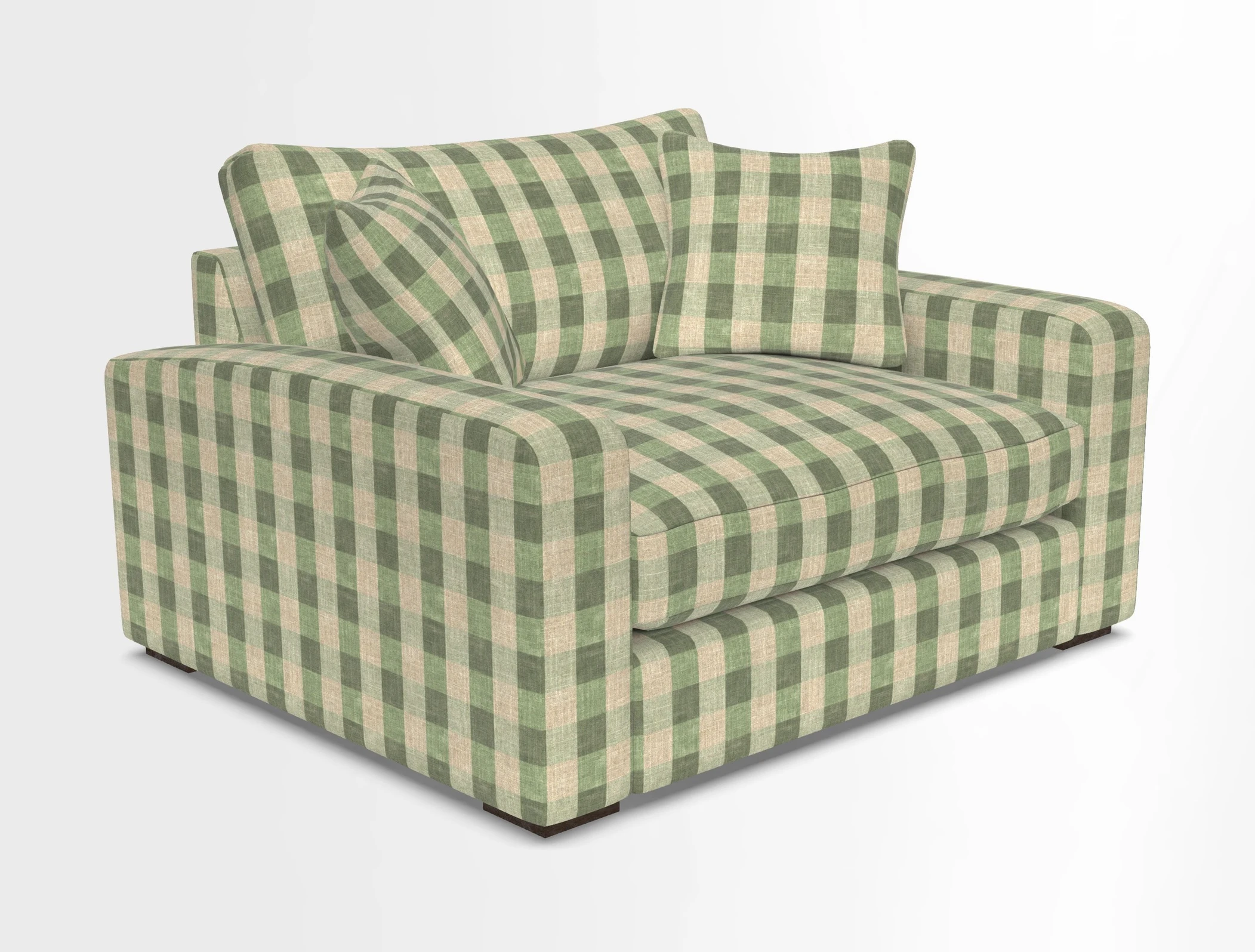 Stockbridge Snuggler in Two Tone Plain Biscuit