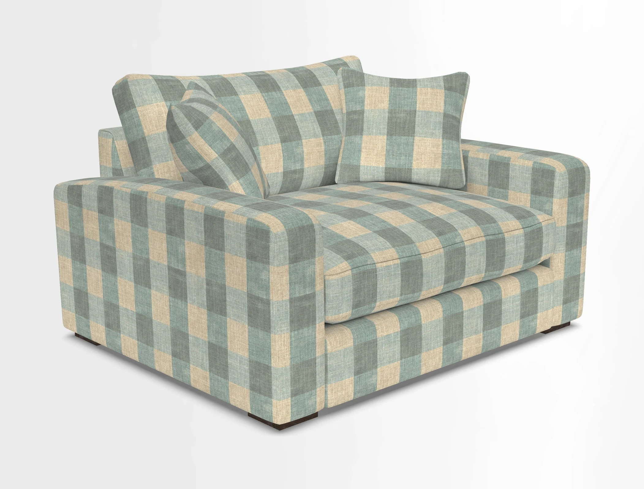 Stockbridge Snuggler in Two Tone Plain Biscuit