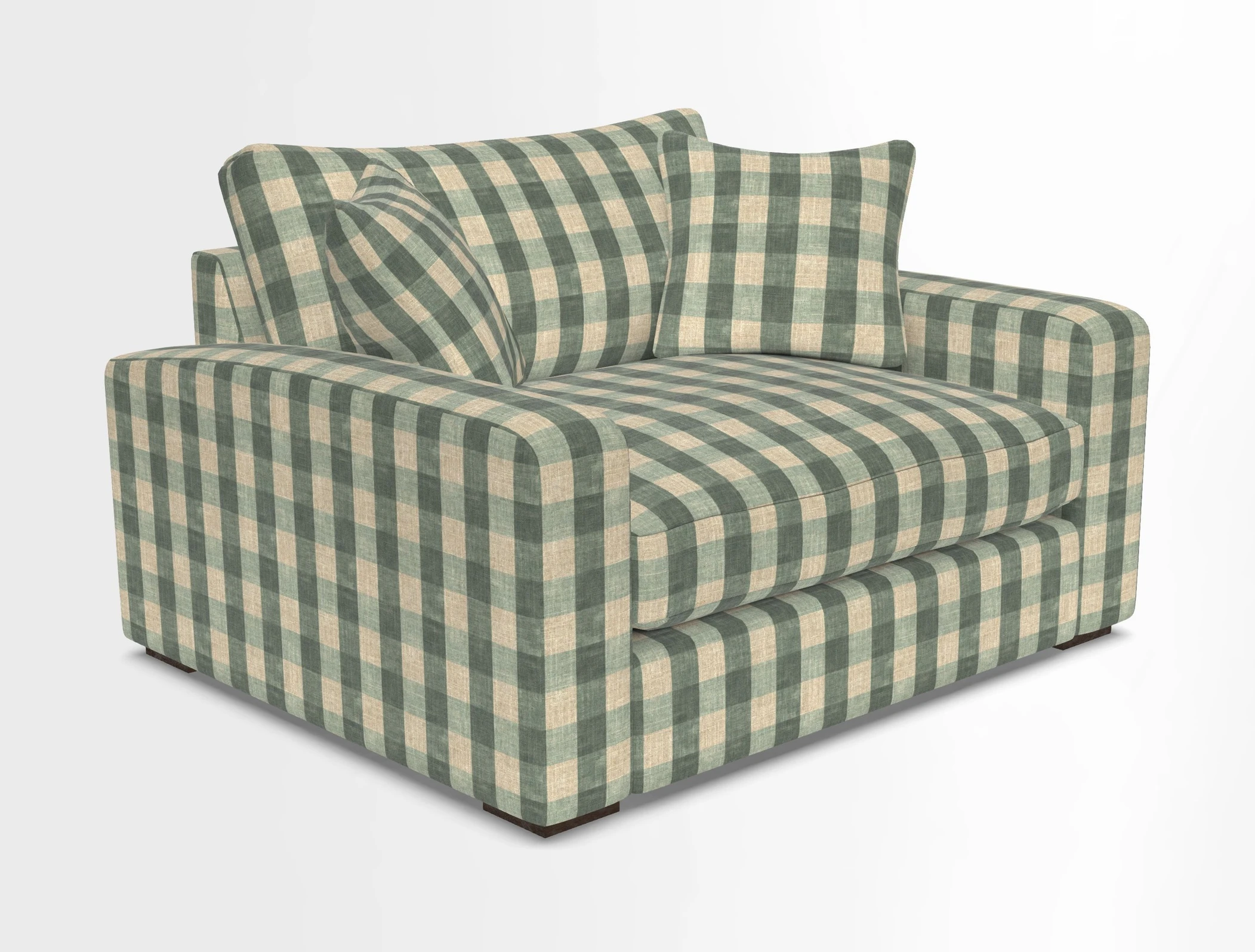 Stockbridge Snuggler in Two Tone Plain Biscuit