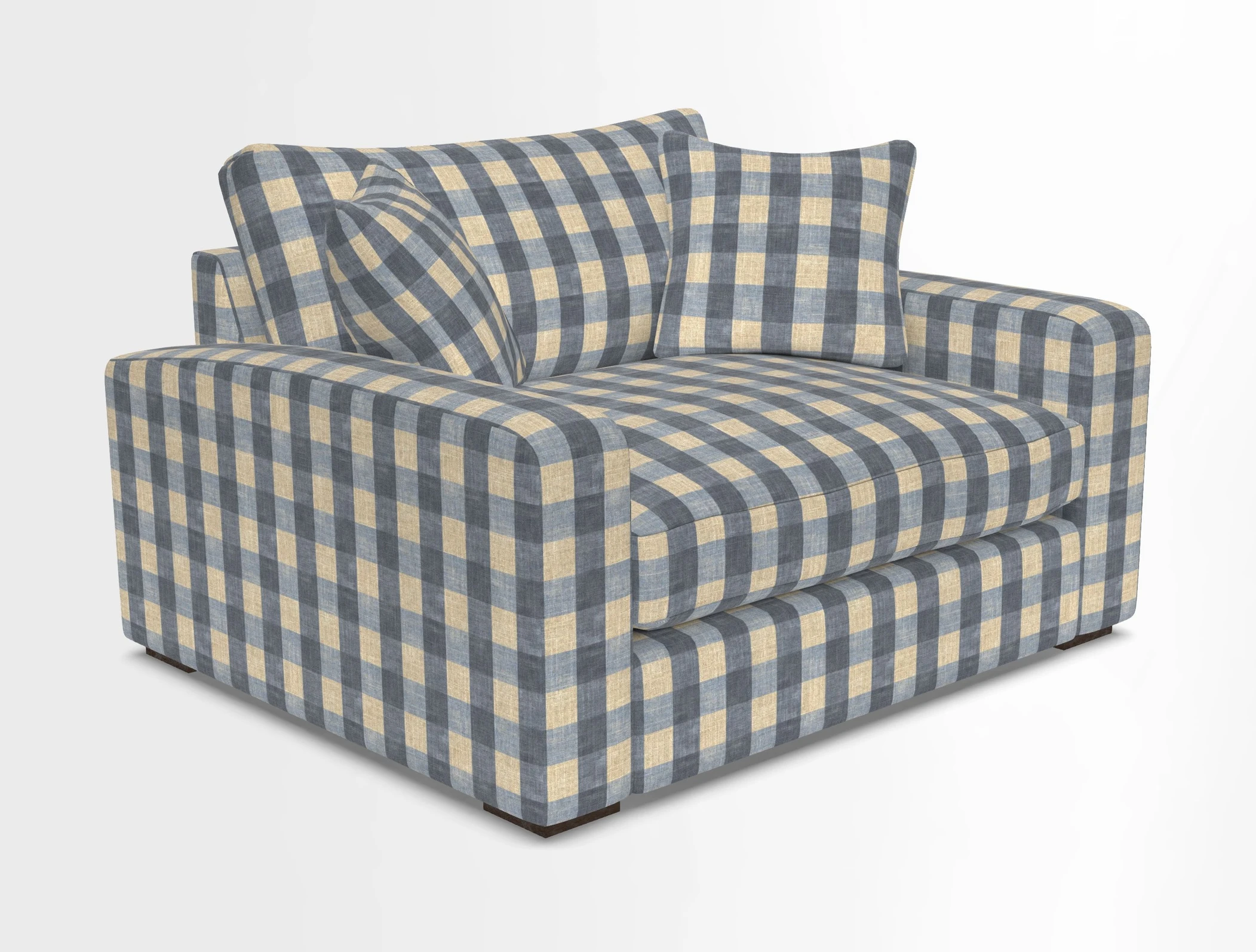 Stockbridge Snuggler in Two Tone Plain Biscuit