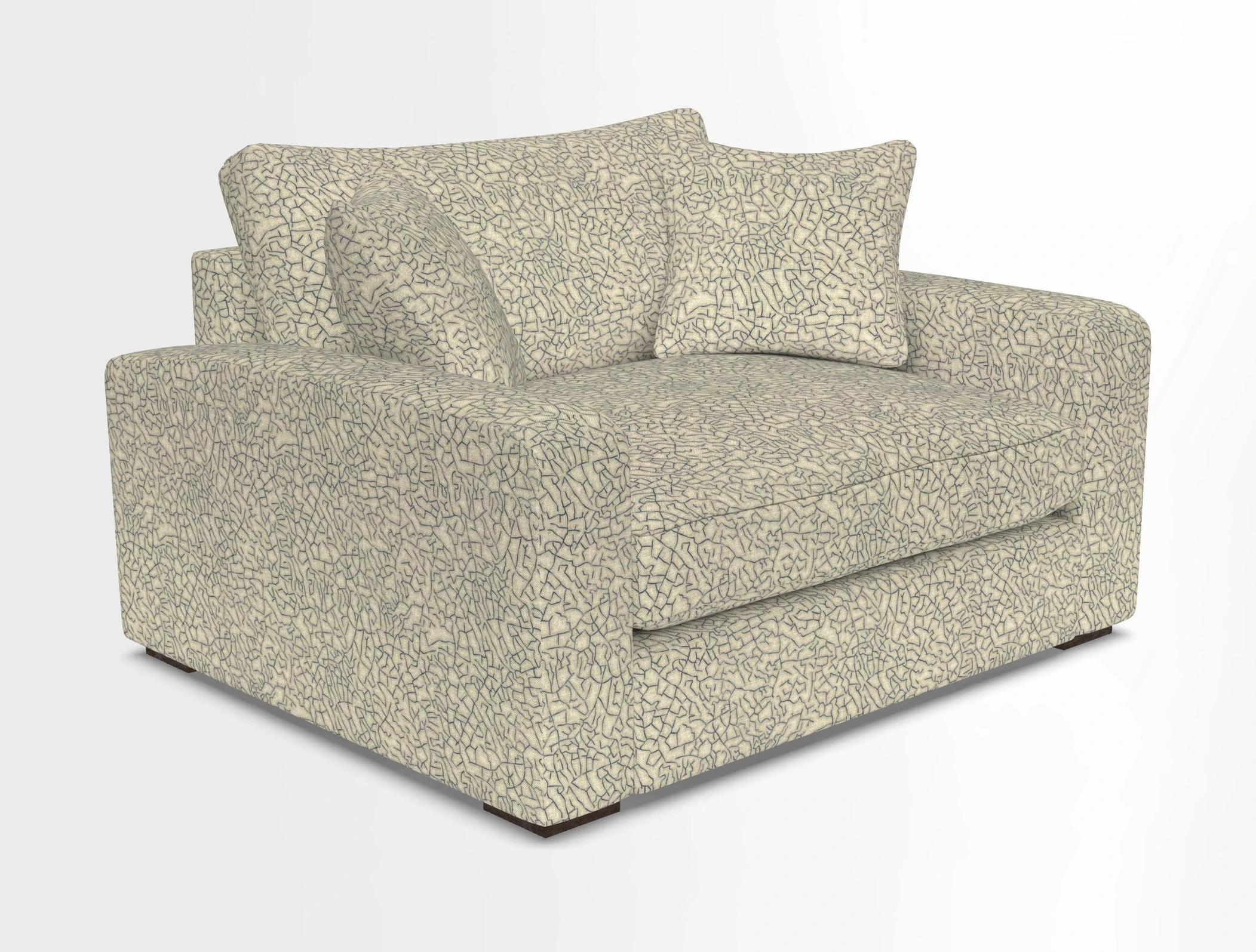 Stockbridge Snuggler in Two Tone Plain Biscuit